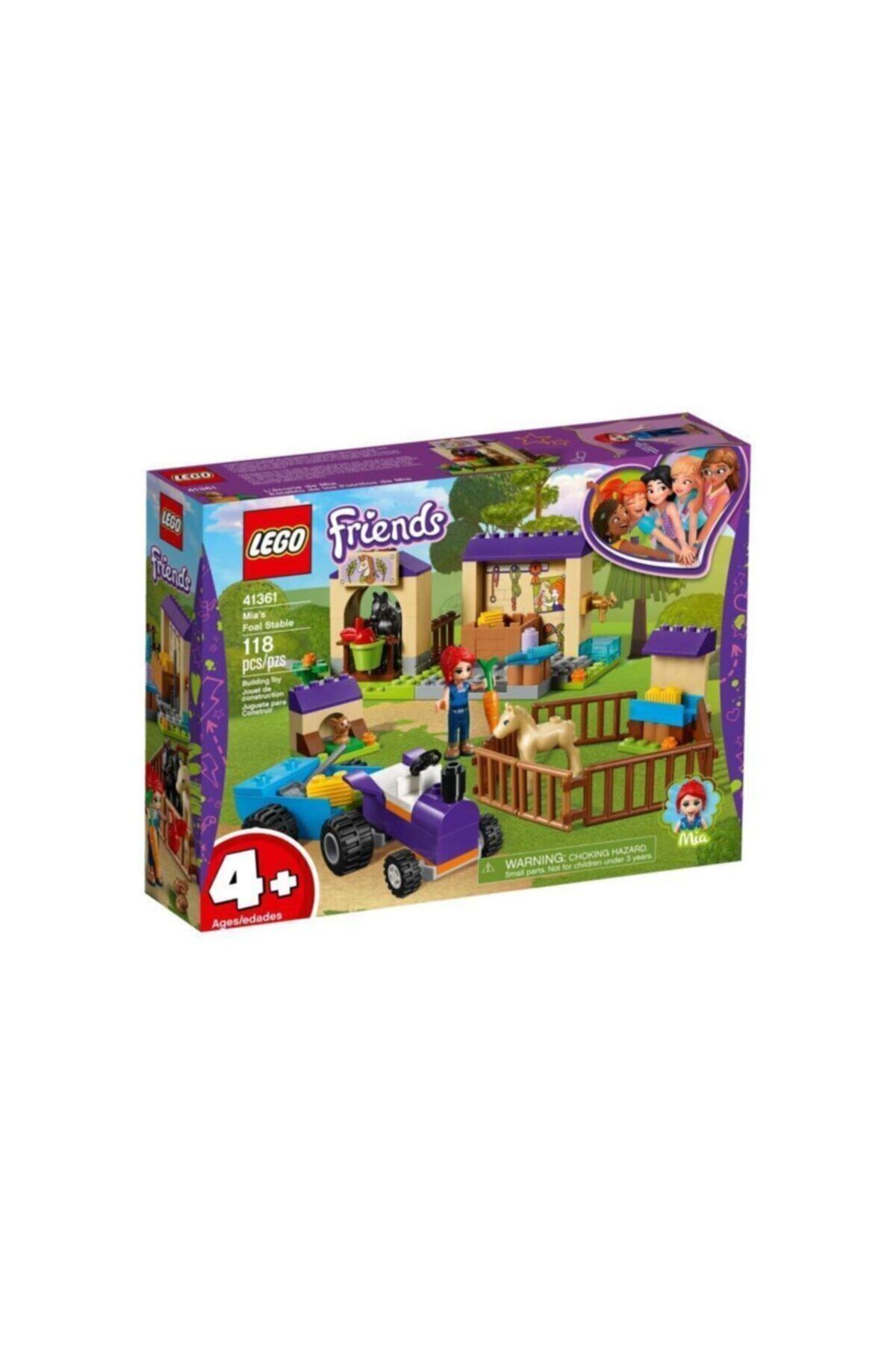 لگو و اسباب بازی های ساخت محور LGF41361 MIA'S FOAL STABLE FRIENDS 118 PCS +4 YEARS از ترکیه LEGO