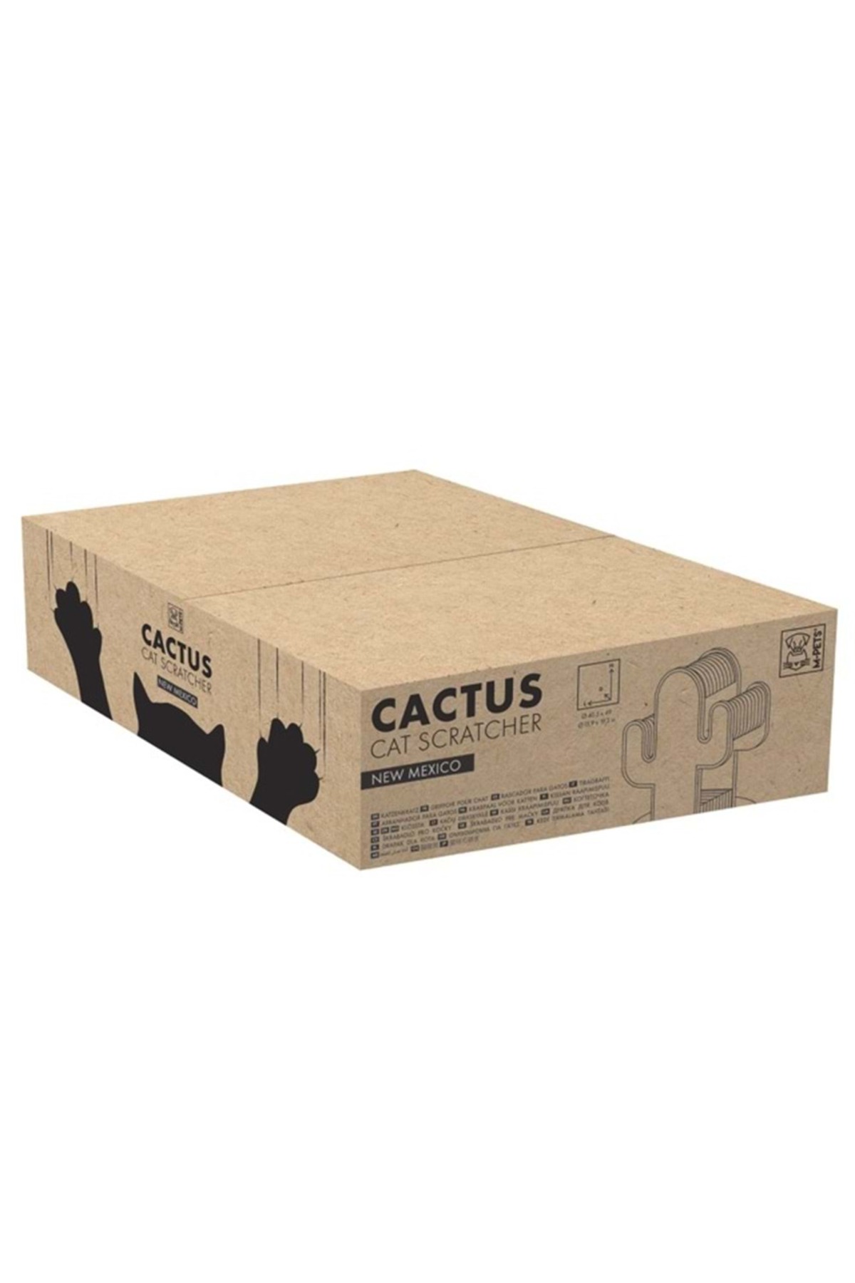 اسکرچر گربه ام‌پتس M-PETS مدل Cactus New Mexico، چندرنگ