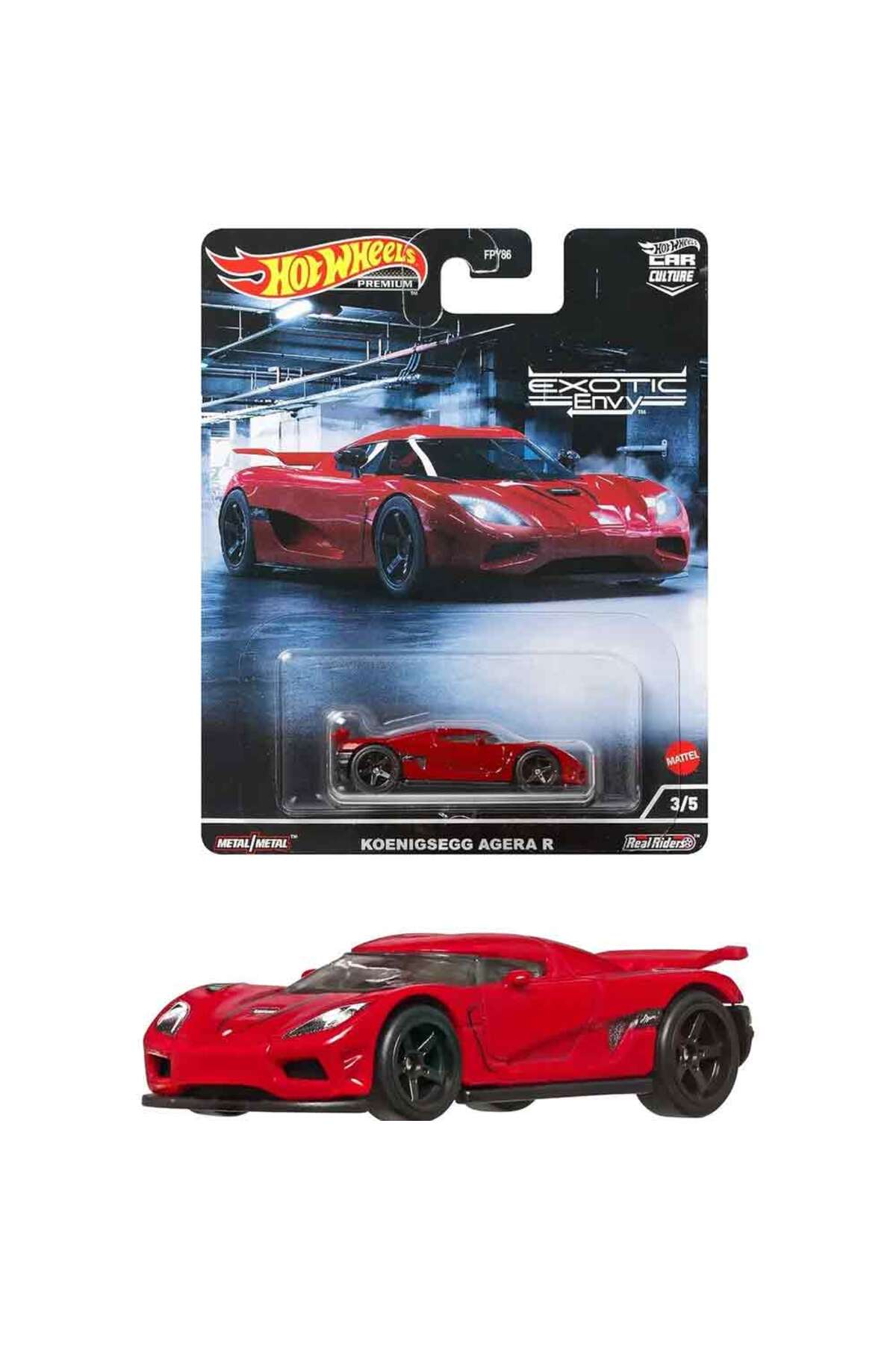 ماشین اسباب بازی CAR CULTURE 2022 EXOTIC ENVY SET 5 عددی FPY86 957M از ترکیه HOT WHEELS