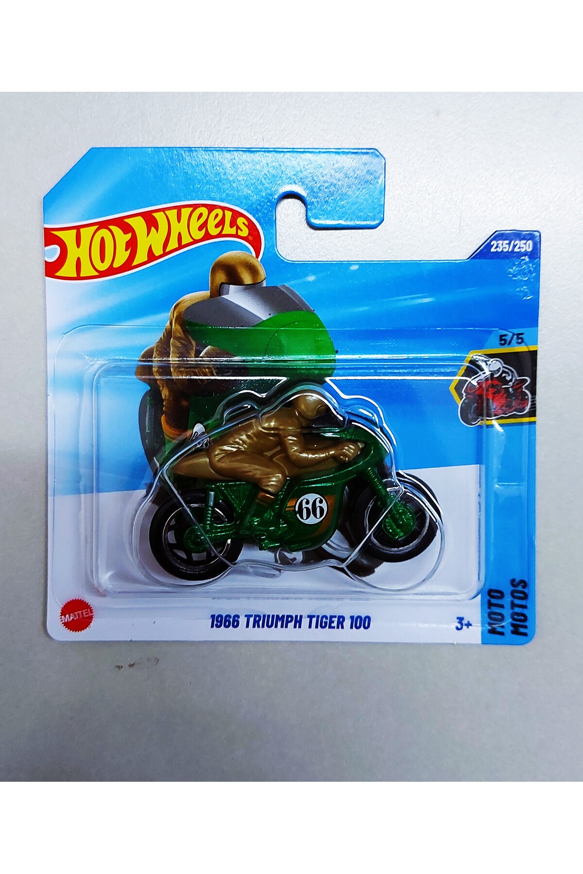 ماشین اسباب بازی 1966 TIGER 100 TH TREASURE HUNT موتورسیکلت مدل خاص از ترکیه HOT WHEELS