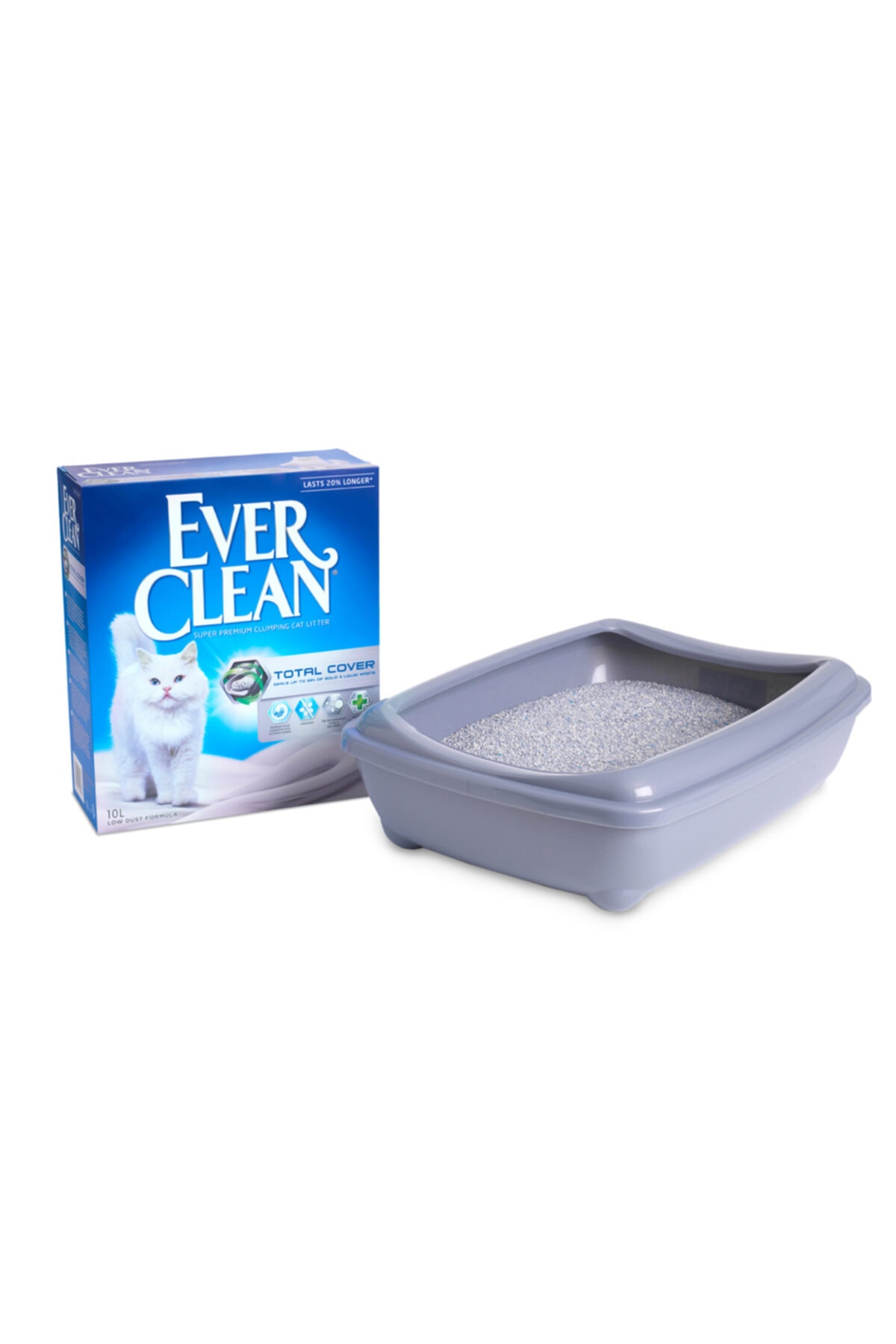 خاک گربه اور کلین Ever Clean Total Cover، ۱۰ لیتری