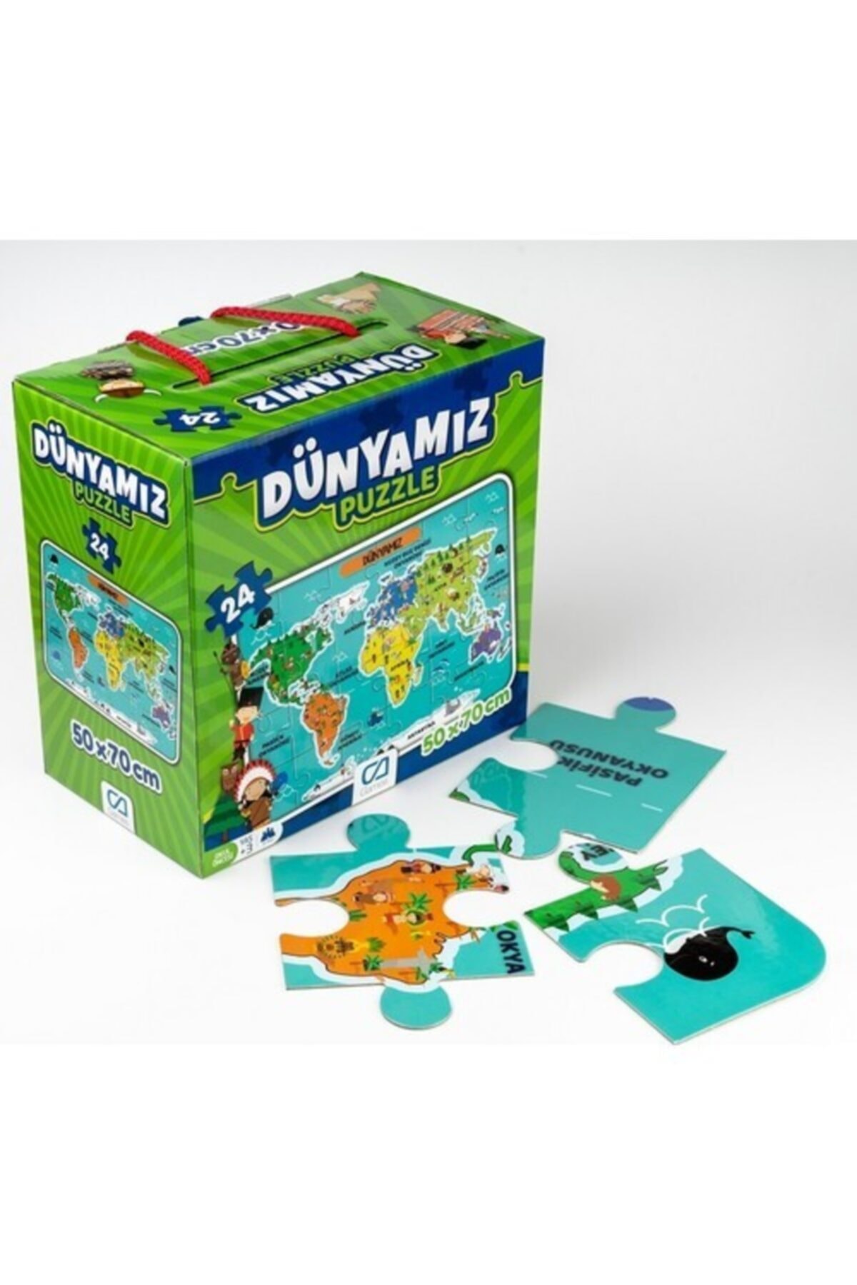 پازل آموزشی 24 PIECE OUR WORLD MAXI SIZE CA.5025 CA Games