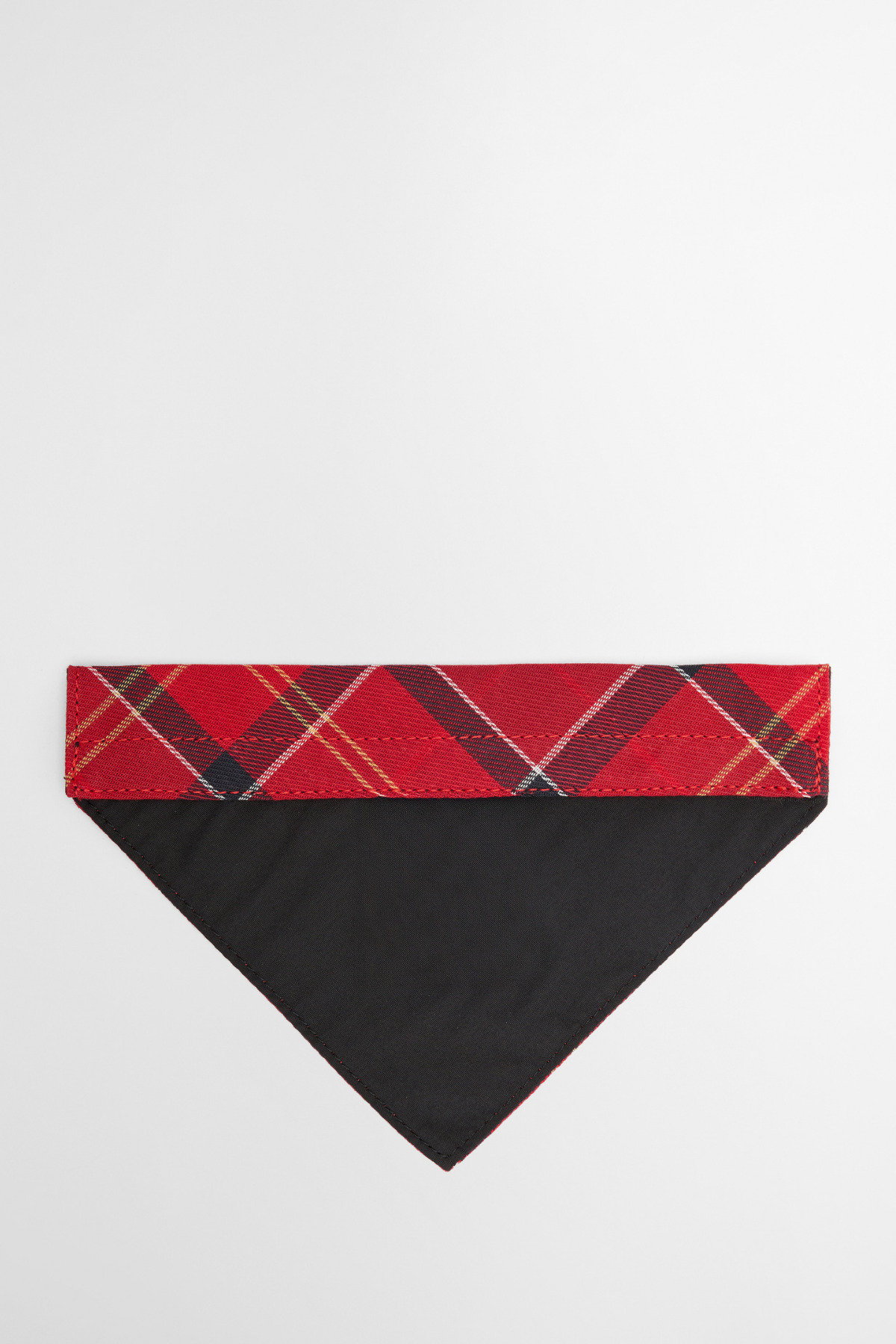 دستمال گردن سگ بربور Barbour، طرح تارتان قرمز کاردینال، مدل TN94، کد DAC0013-0604