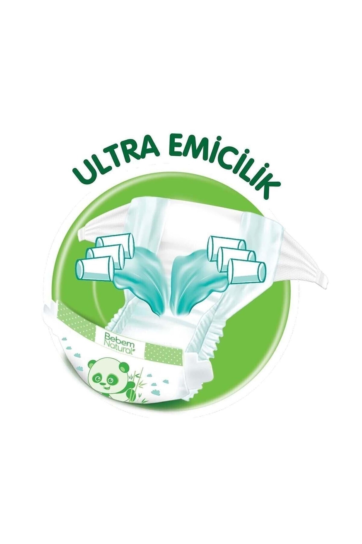 پوشک بچه ULTRA OPPORTUNITY بسته 5 سایز 80X4 320 عدد اورجینال Bebem Natural