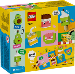 مجموعه ساختنی دوستان خوراکی کلاسیک لگو LEGO مدل 11039، ۱۵۰ قطعه، حداقل ۴ سال
