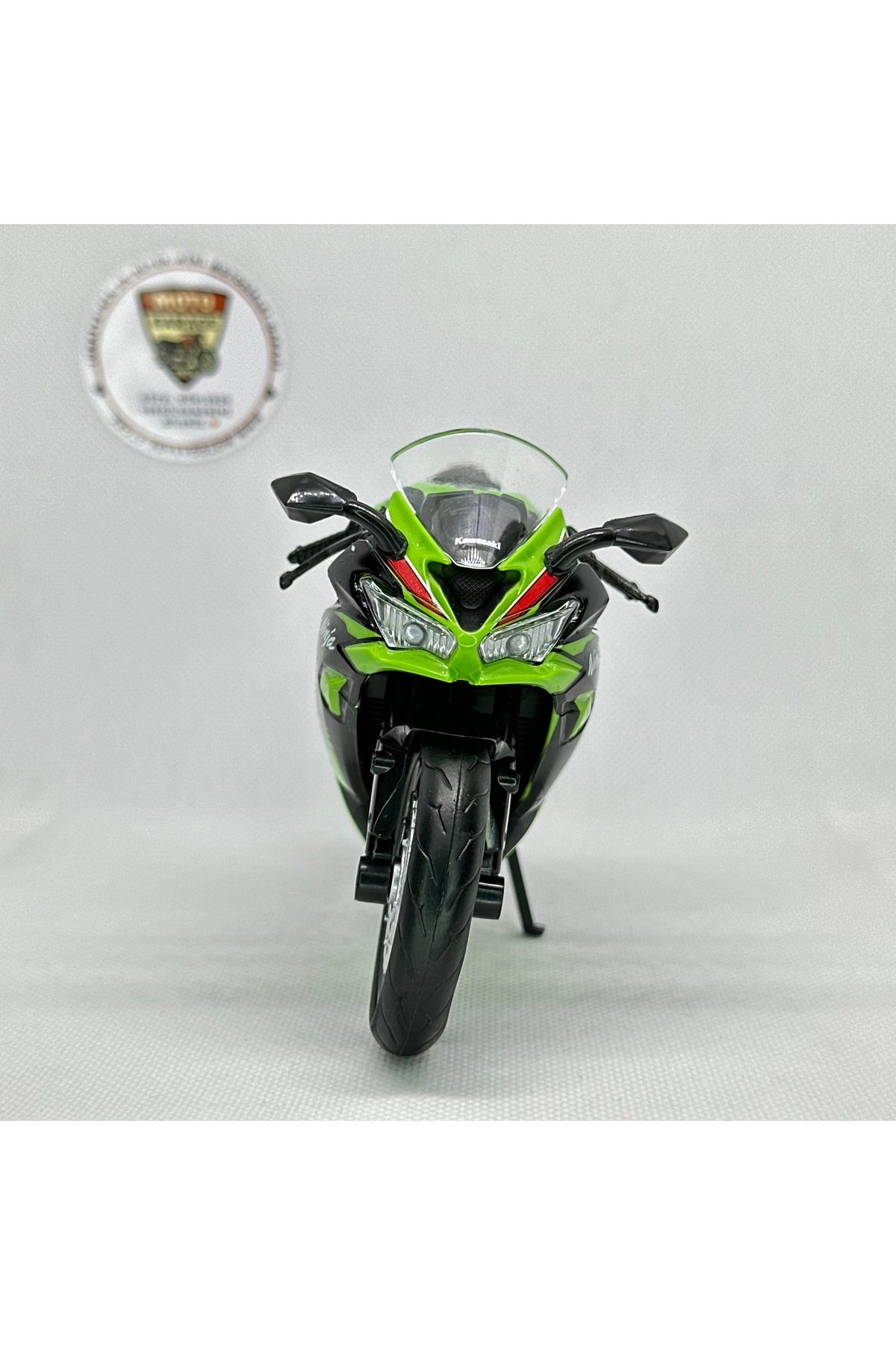 مدل خودرو موتورسیکلت KAWASAKI NINJA ZX 6R 1:12 DIECAST – دارای مجوز مجموعه فلزی اسباب بازی اورجینال WELLY