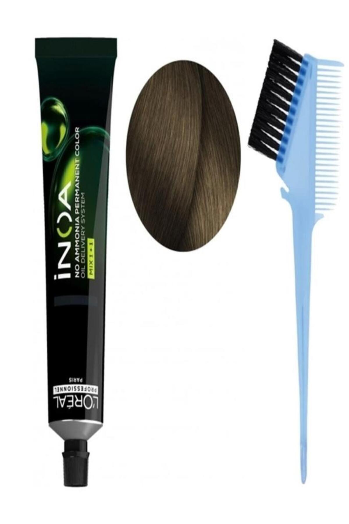 رنگ مو مردانه و زنانه LP INOA 7 60G VJ14 KUMRAL متوسط L'oreal Professionnel