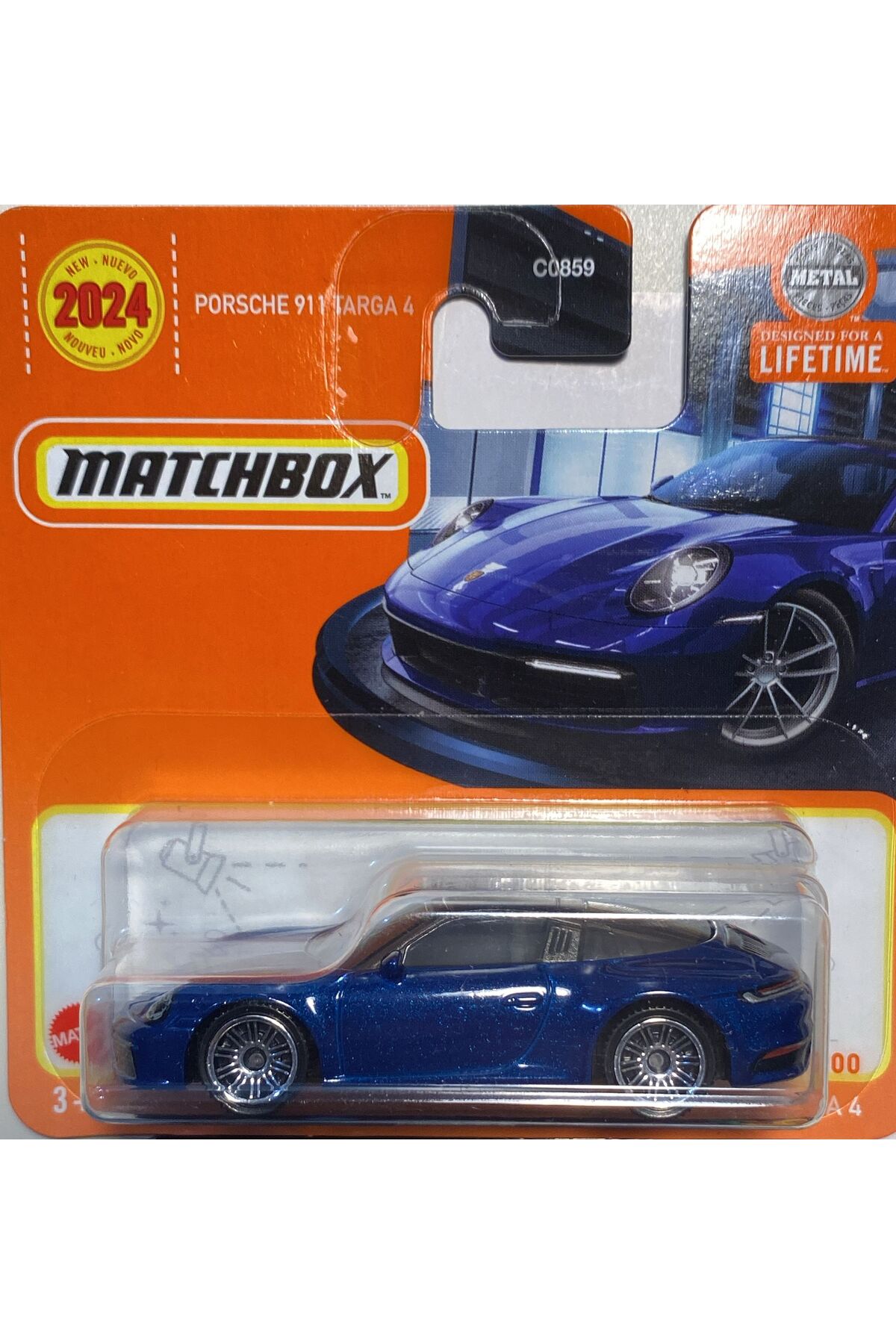 ماشین اسباب بازی خودروهای تک فلزی PORSCHE 911 TARGA 4 کلکسیونی کمیاب Matchbox