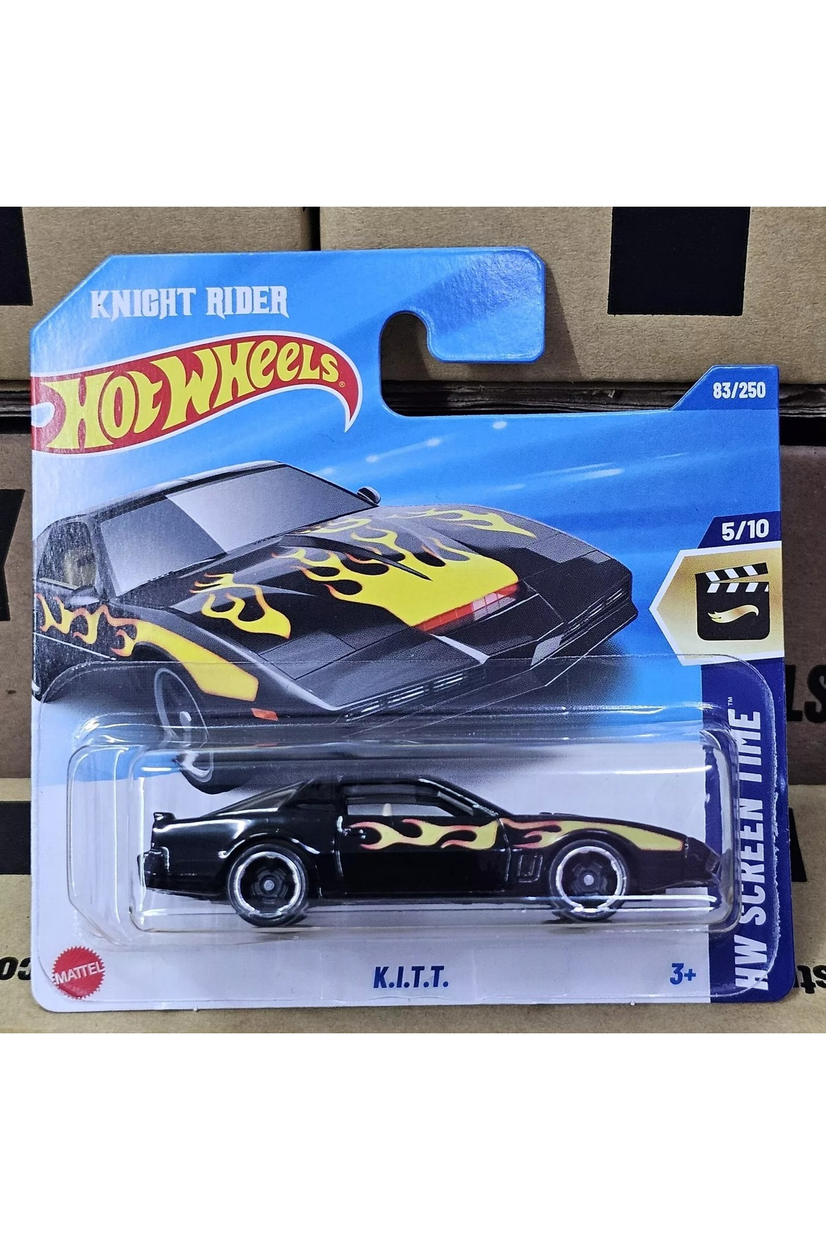 ماشین اسباب بازی 2025 SINGLE CAR K.I.T.T. 5 10 هات ویلز اورجینال HOT WHEELS