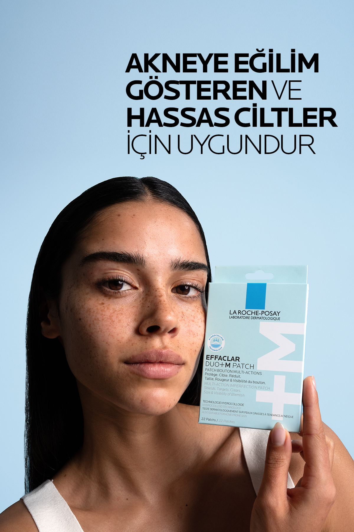چسب جوش سرسیاه راه حل سریع ANTI ACNE La Roche Posay