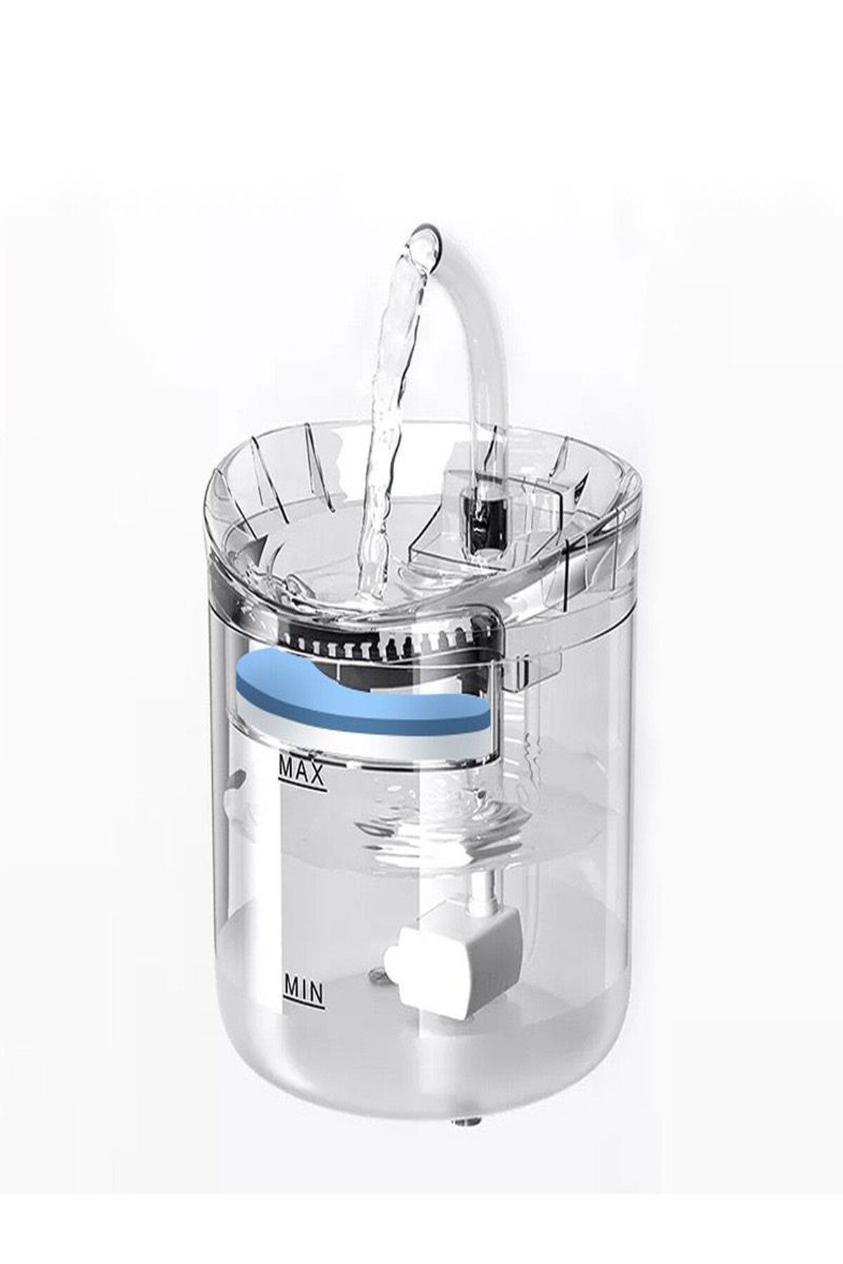 آبخوری فواره‌ای گربه و سگ اوزاسیا ای‌وی‌ام Özasya AVM، ۱٫۸ لیتر، مدل ASY-S0550 1.8 L