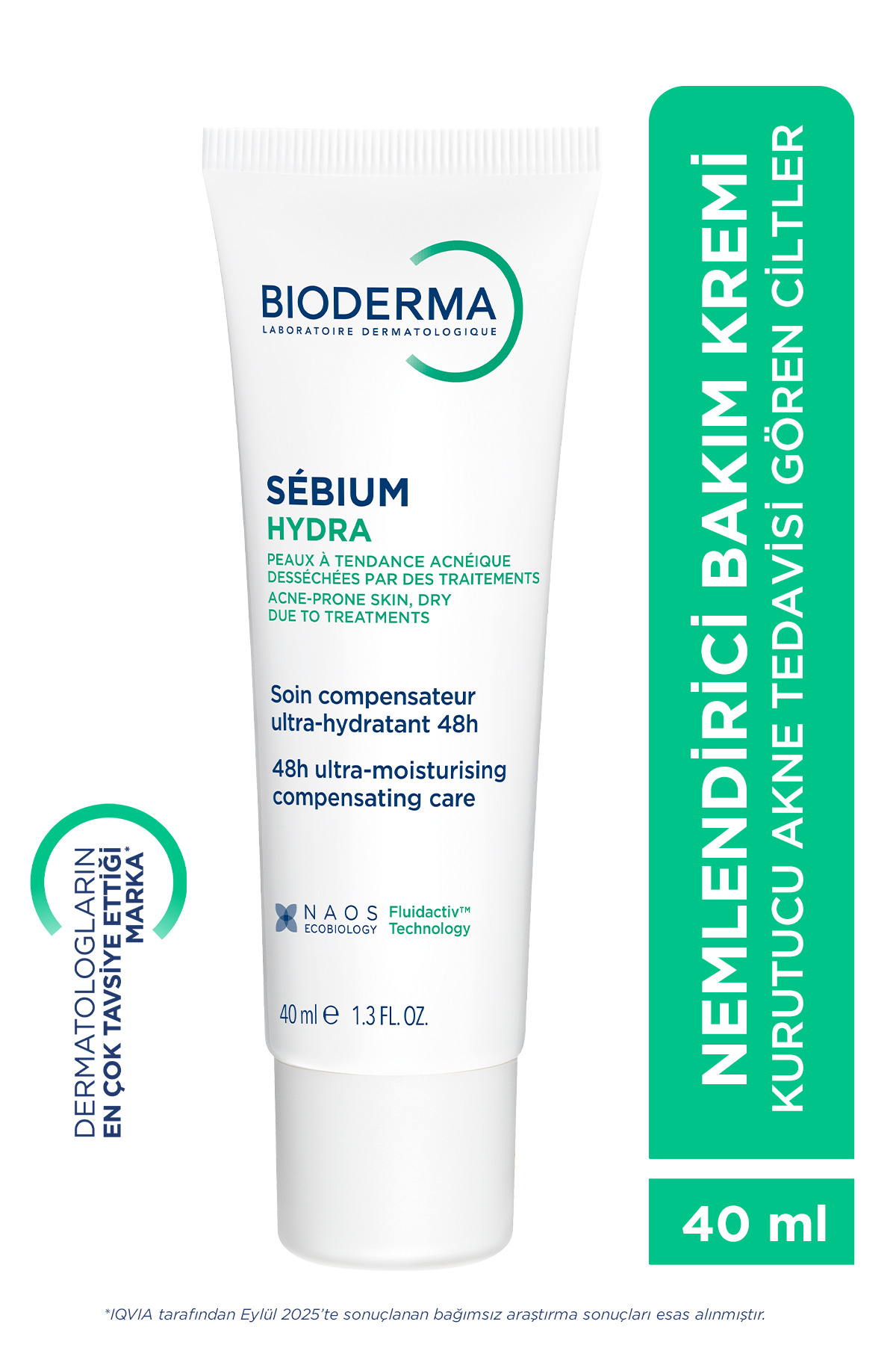 کرم آبرسان و مرطوب کننده مدل Sébium Hydra با حجم 40 میل بایودرما Bioderma