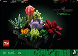 مجموعه ساختنی ساکولنت‌های لگو LEGO بوتانیکال کالکشن، ۷۷۱ قطعه، مدل ۱۰۳۰۹، مناسب ۱۸ سال به بالا