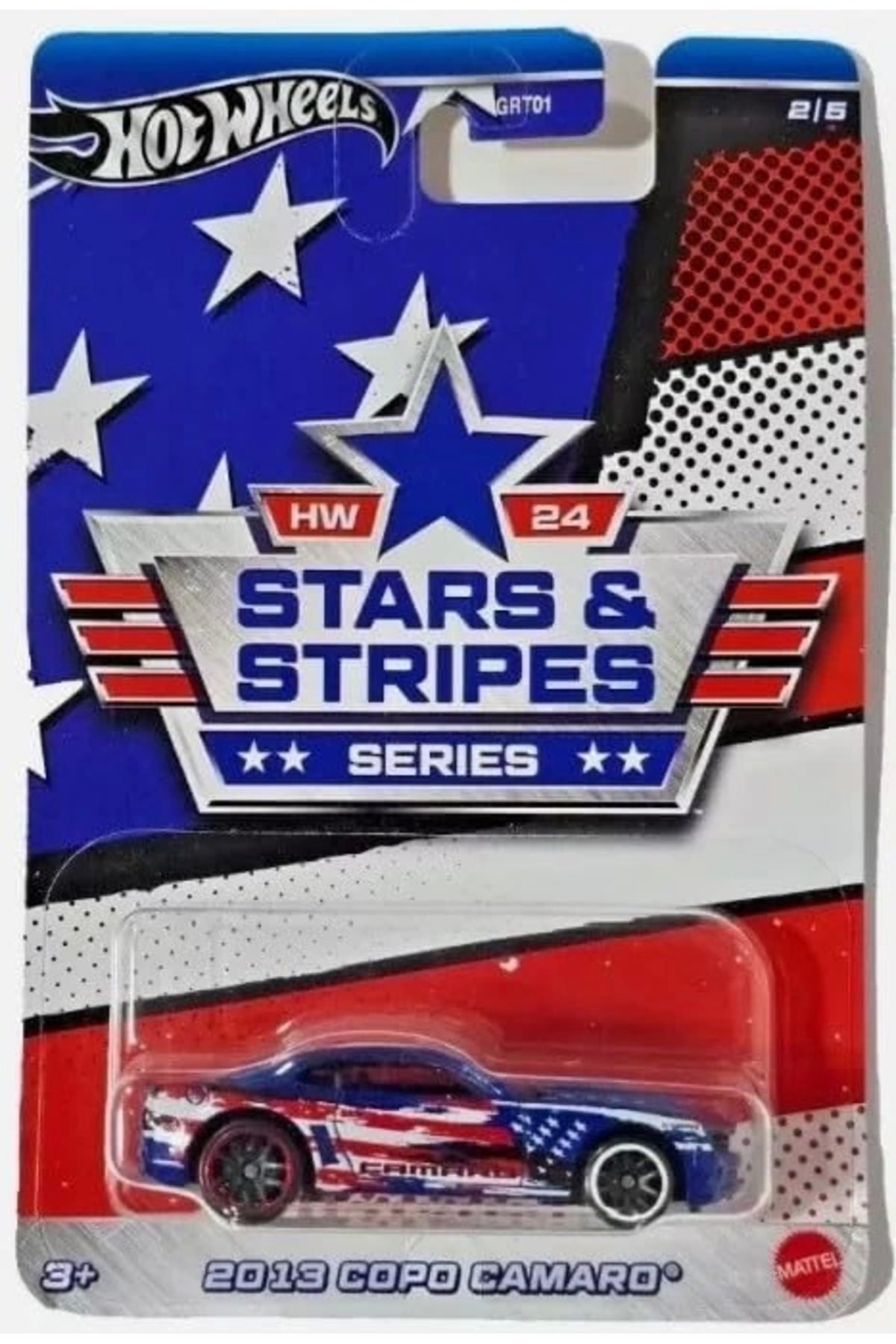 مدل خودرو STARS & STIPES: 2013 COPO CAMARO هات ویلز اورجینال HOT WHEELS