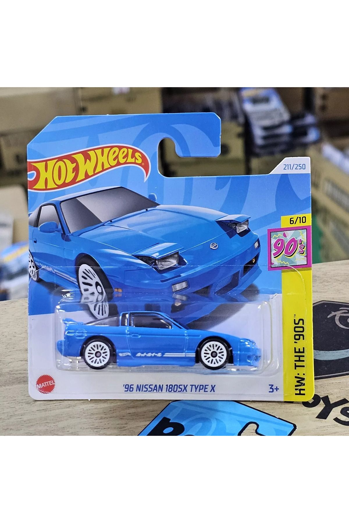 ماشین اسباب بازی 96 نیسان 180SX TYPE X 2024 از ترکیه HOT WHEELS