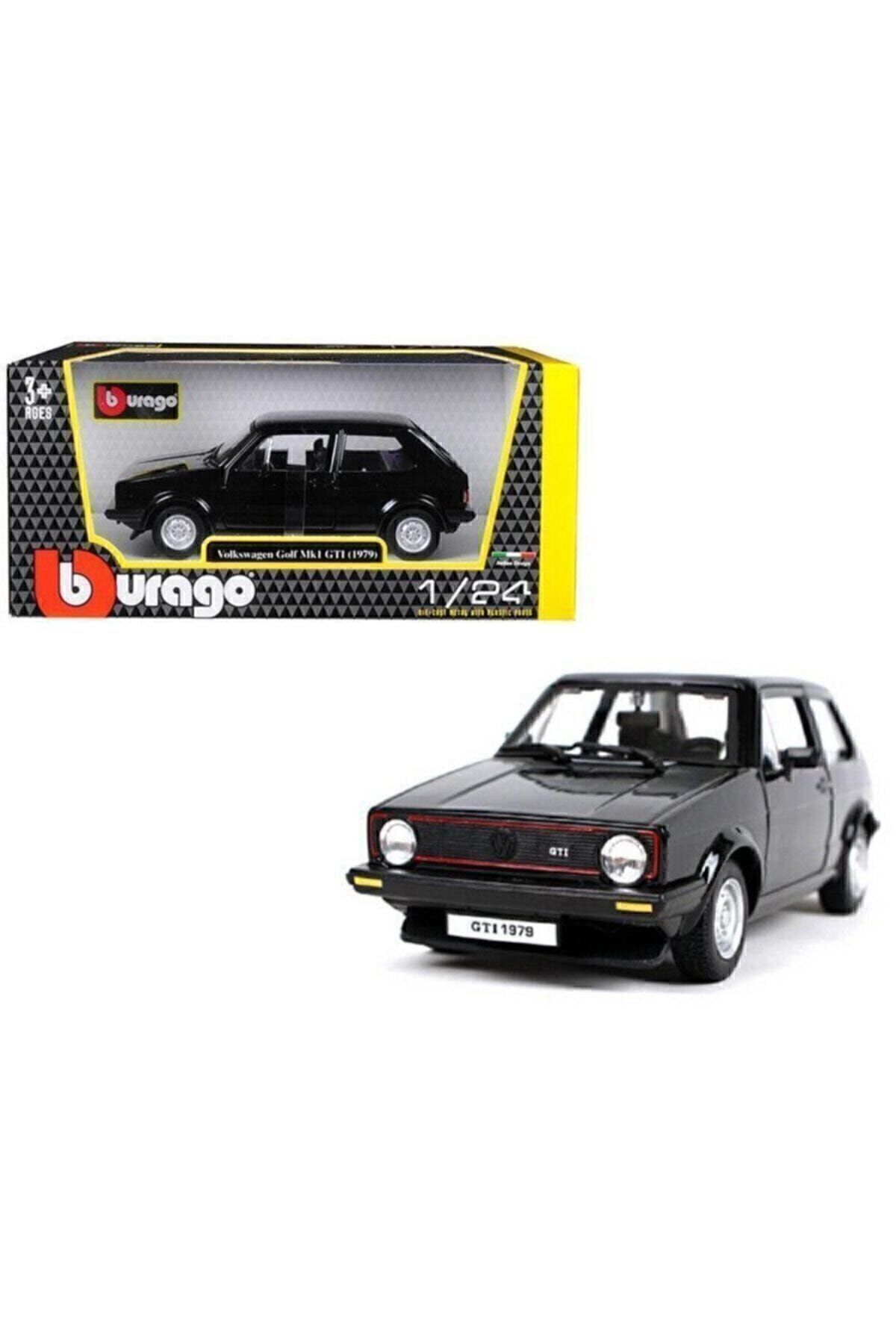 مدل خودرو VOLKSWAGEN GOLF MK1 GTI 1979 MODEL CAR 1 24 SCALE مشکی اورجینال Burago