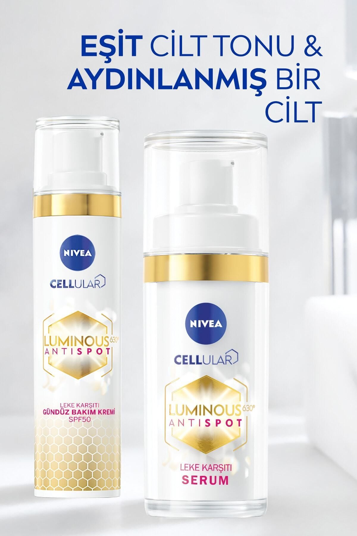 NIVEA ضد لکه کرم مراقبت روزانه با تأثیر ضد لکه فوق العاده: SPF 50 +