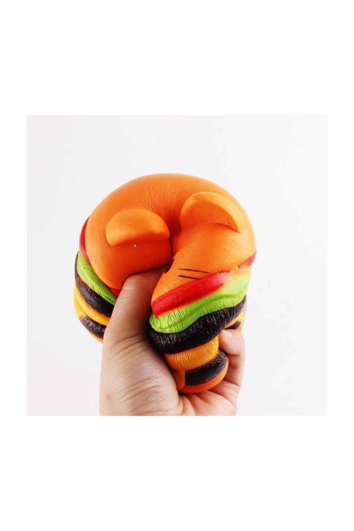 اسباب بازی های پشمی همبرگر SQUISHY SUKUSHI SLOW RISING TOY Squishy