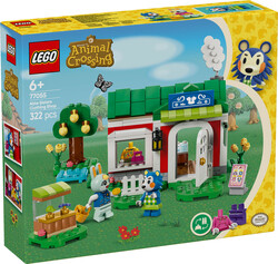 مجموعه ساختنی لگو LEGO انیمال کراسینگ Animal Crossing مدل 77055، فروشگاه لباس Able Sisters، ۳۲۲ قطعه