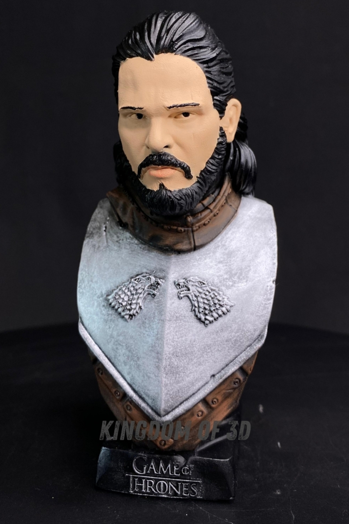 فیگور JON SNOW GAME OF THRONES شکل اصل Kingdom of 3D
