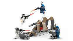 مجموعه ساختنی کمین ماندالور لگو LEGO جنگ ستارگان Star Wars مدل 75373، ۱۰۹ قطعه