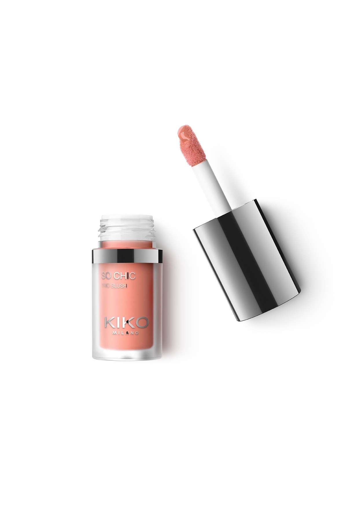 رژگونه سه رنگ So Chic مدل 02 Velvet Peach با رنگ بژ Kiko