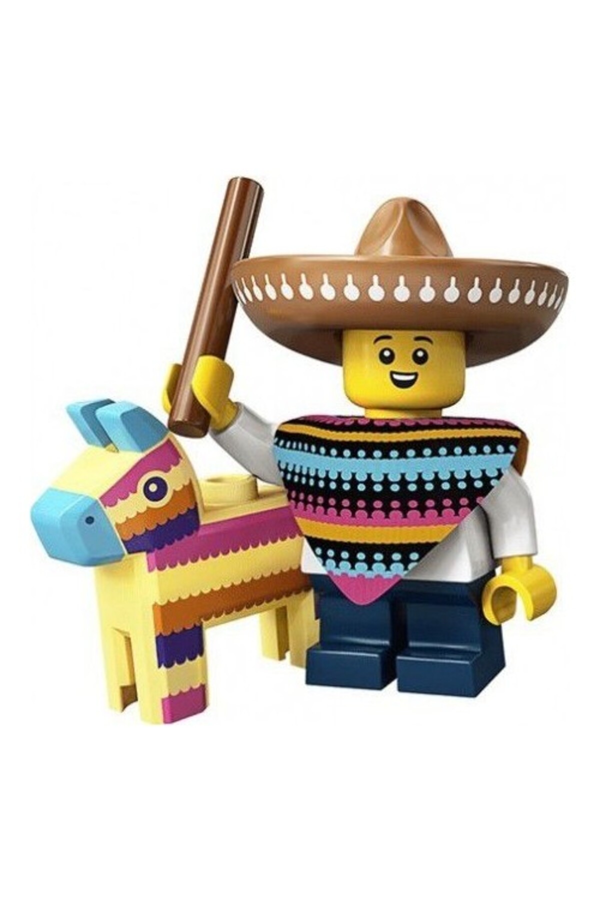 لگو و اسباب بازی های ساخت محور MINIFIGURES 71027 SERIES 20: 1.PIÑATA BOY اورجینال LEGO