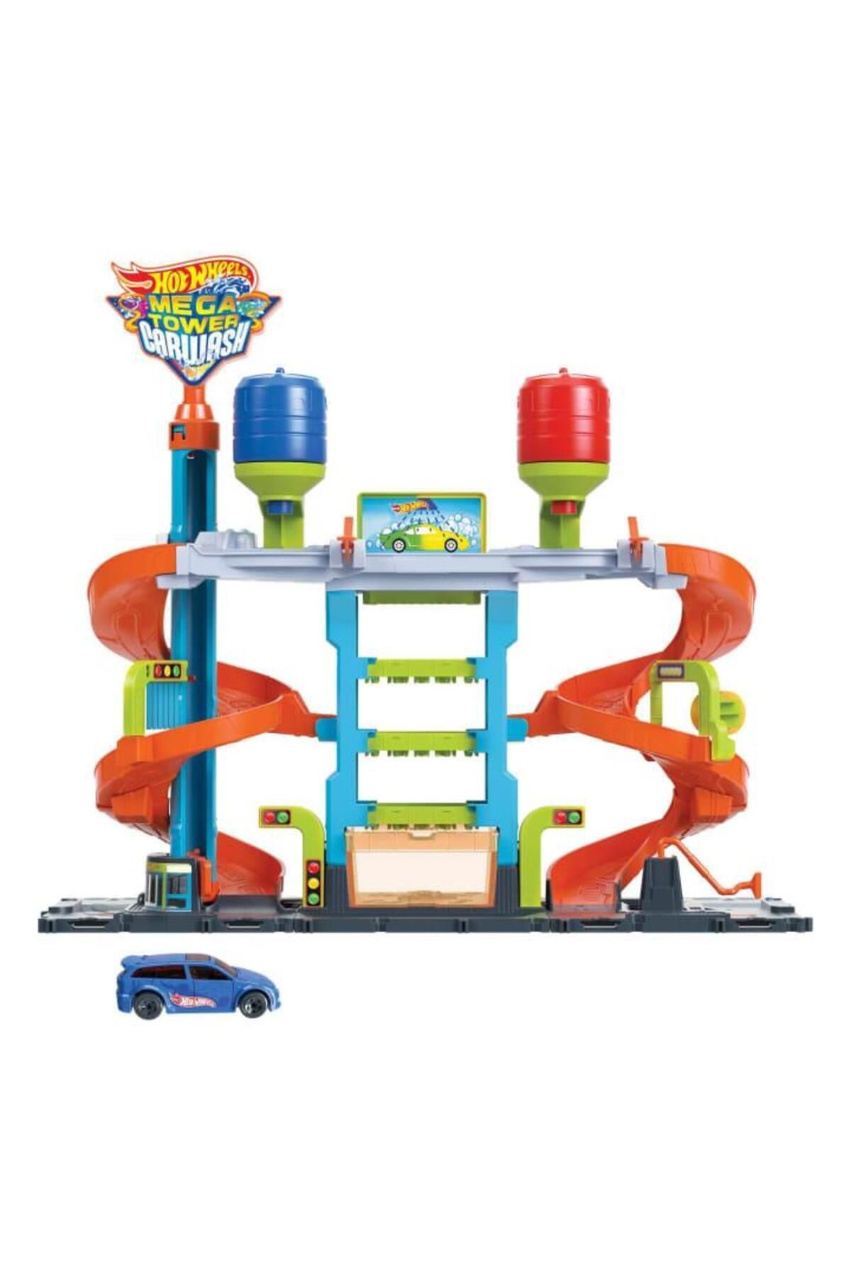 ماشین اسباب بازی ® برج شستشوی مگا | HDP05 هات ویلز اورجینال HOT WHEELS