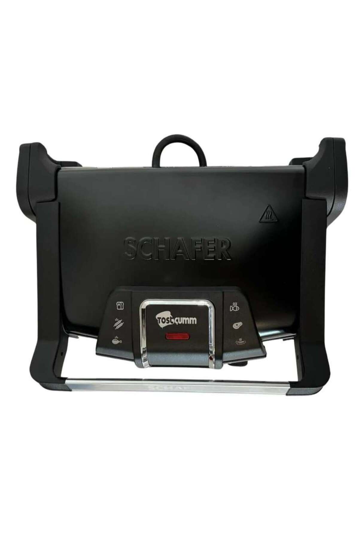 دستگاه ساندویچ و تست توستر 1500W مشکی اورجینال Schafer