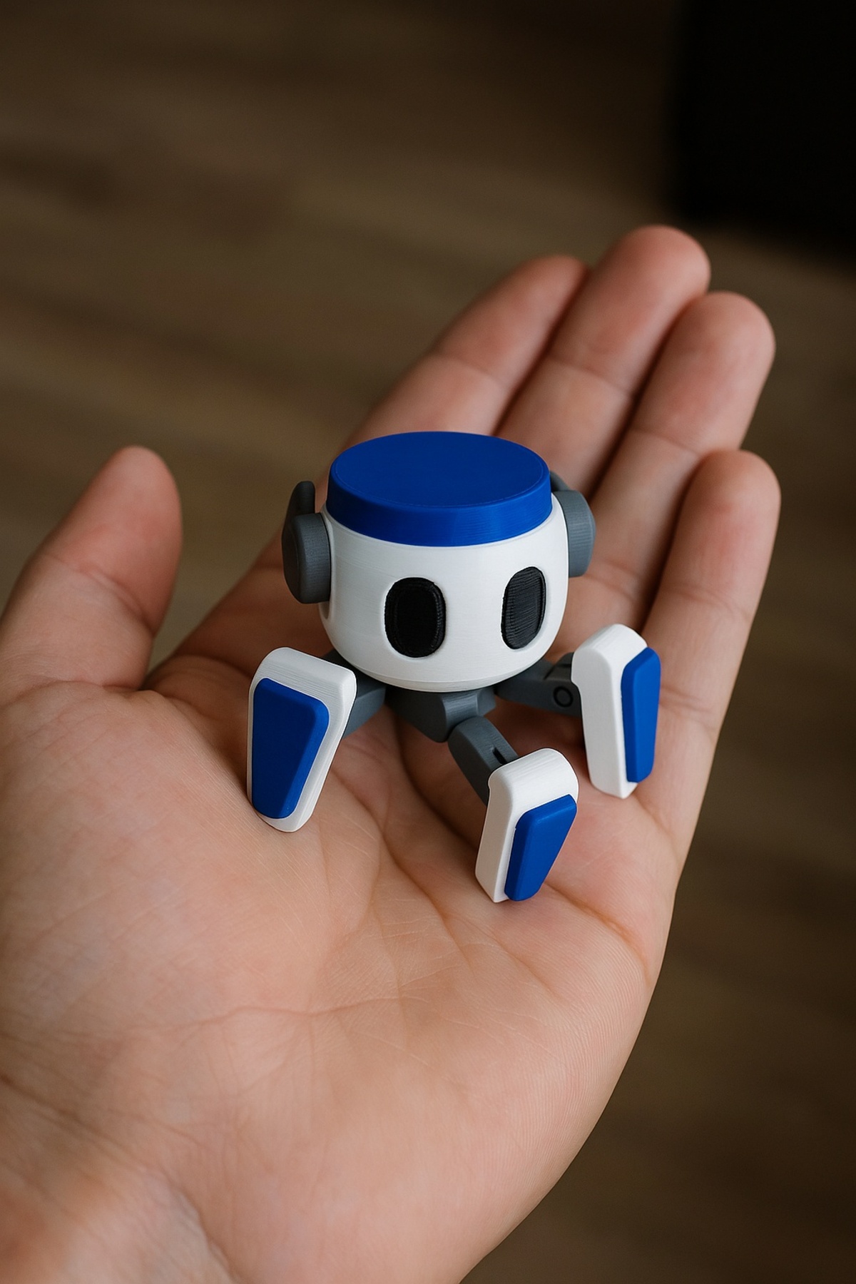 فیگور کیت مدل ربات کوچک QUADBOT از ترکیه Fluna Design