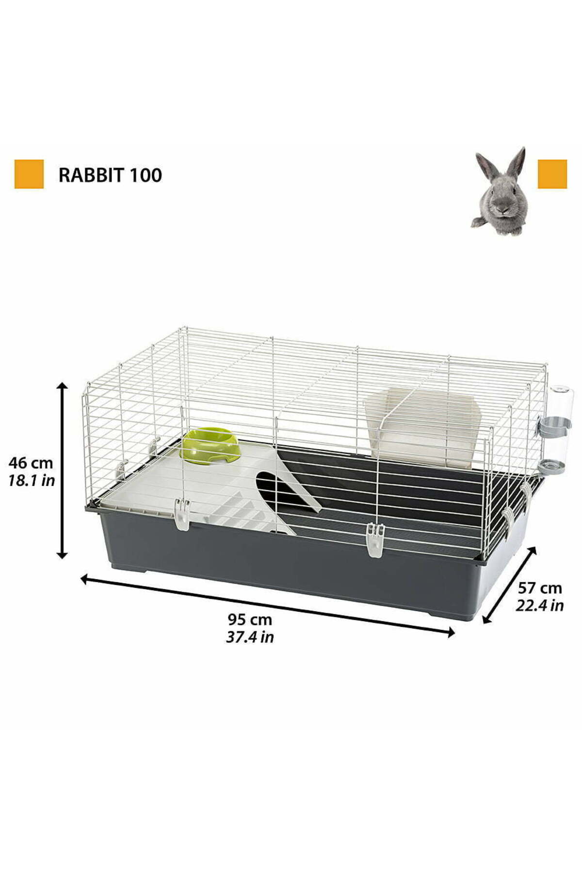 قفس خرگوش فرپلاست Ferplast Rabbit 100