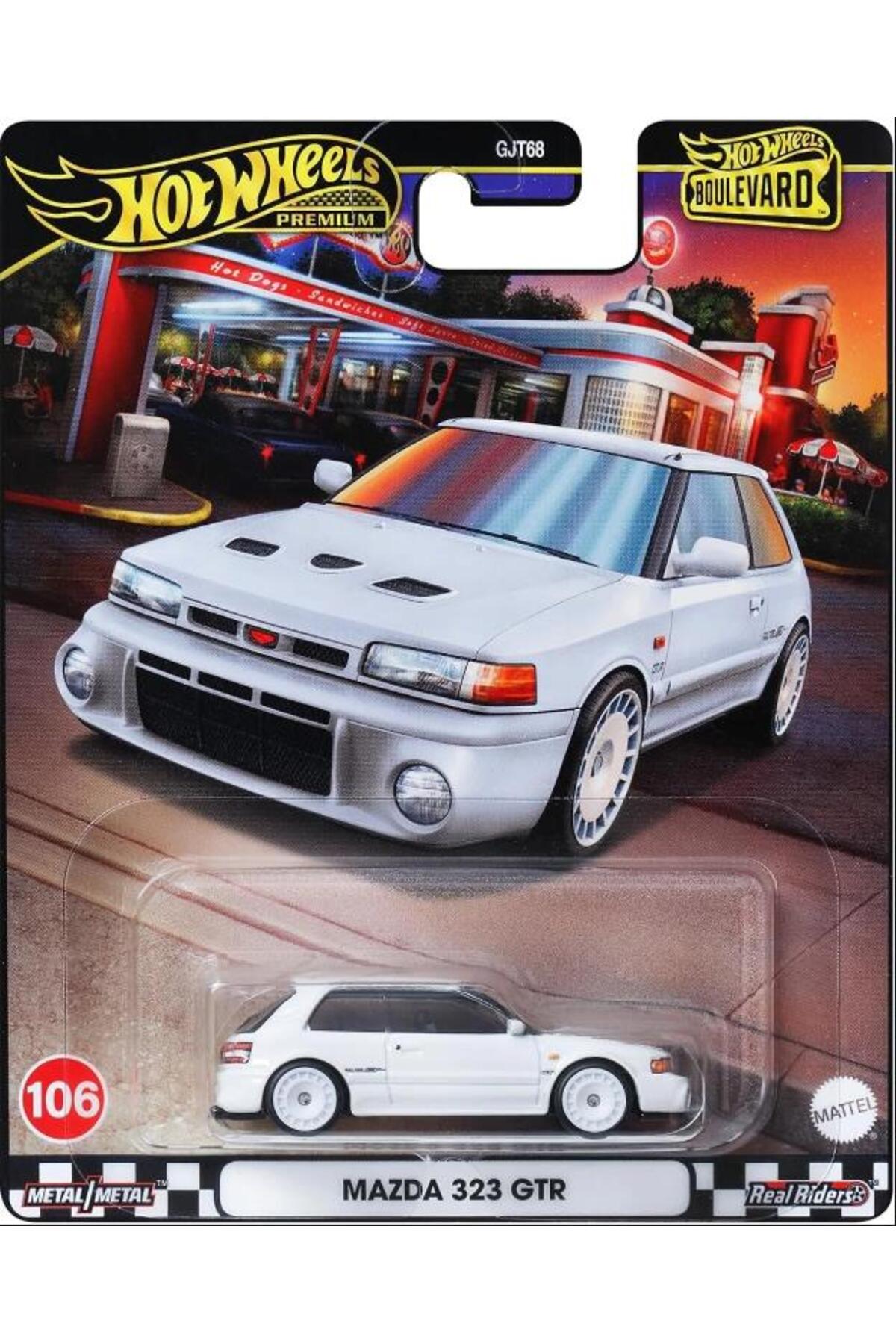 ماشین اسباب بازی بلوار پریمیوم مزدا 323 GTR HRT59 از ترکیه HOT WHEELS