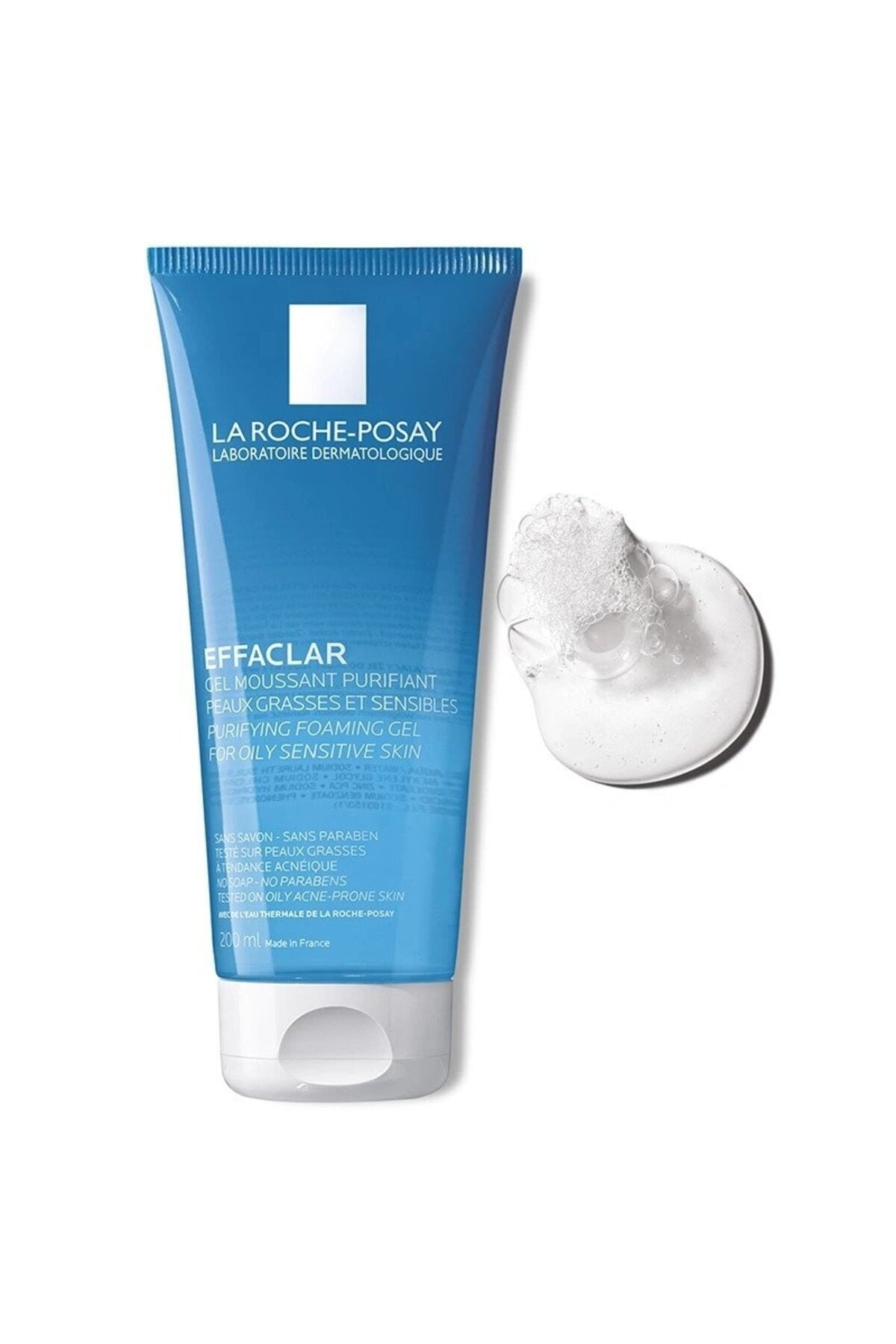 La Roche Posay ژل تمیزکننده صورتی La Roche Posay برای پوست چرب 200 میلی لیتر
