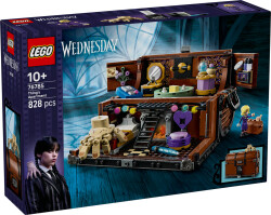 مجموعه ساختنی و نمایشی لگو LEGO Wednesday مدل 76785، آپارتمان شیء، ۸۲۸ قطعه، حداقل سن ۱۰ سال