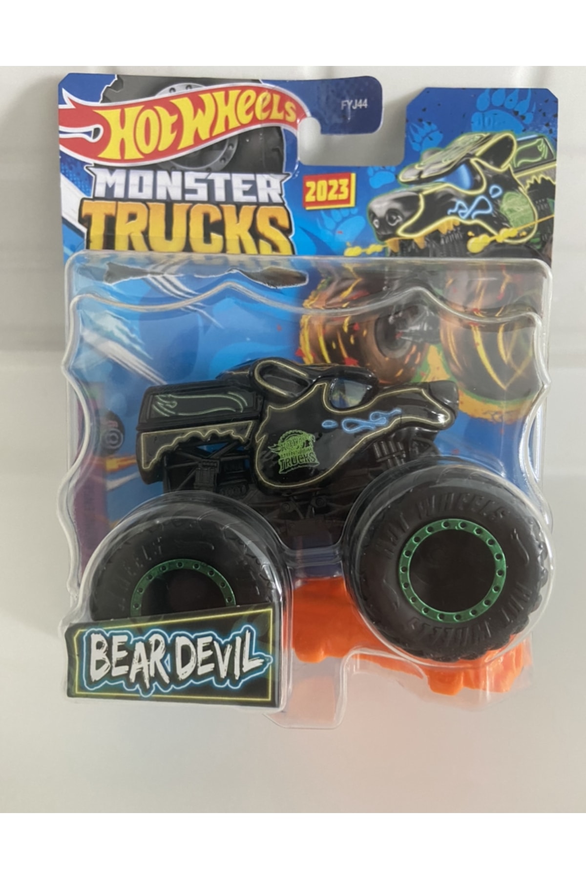 ماشین اسباب بازی کامیون های هیولا 1:64 خرس غول HLT01 2023 سری جدید هات ویلز اورجینال HOT WHEELS