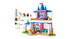 مجموعه ساختنی قلعه دوستان حیوانات سیندرلا لگو LEGO دیزنی، مدل 43283، ۱۴۹ قطعه، حداقل سن ۴ سال