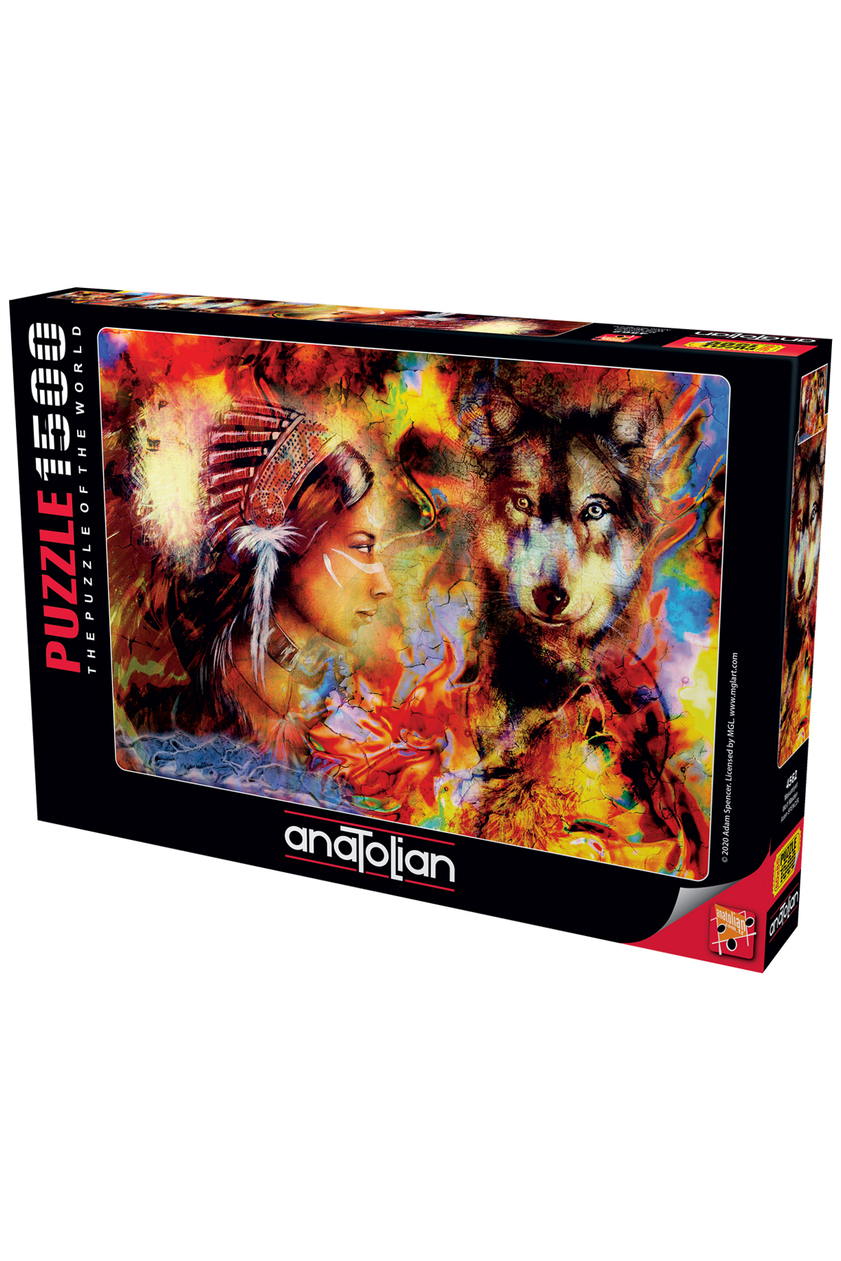 پازل اره منبت کاری مویی 1500 تکه INNOCENCE 4562 Anatolian Puzzle