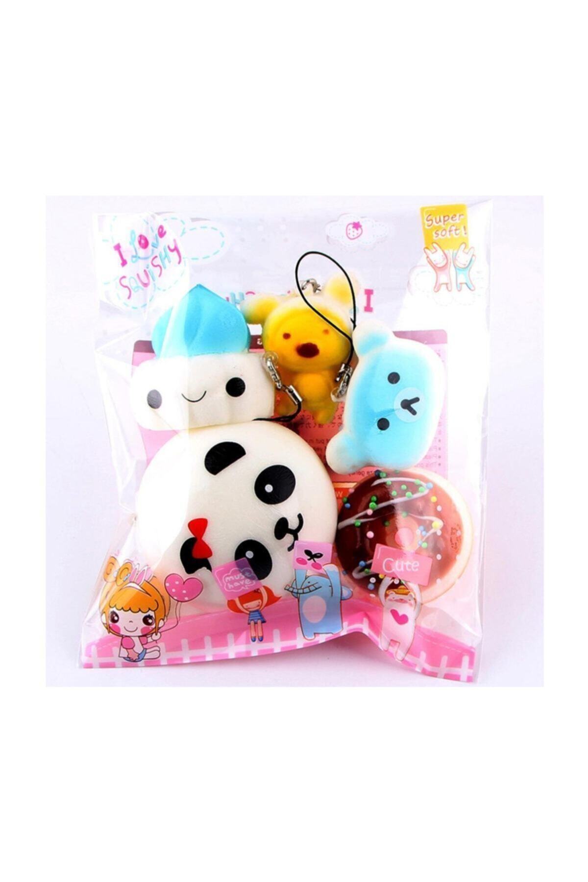 اسباب بازی های فیگور دیگر ست کوچک SQUISHY ASSORTED 5 PIECES SOFT SUKUSHI را پخش کنید Brother Toys