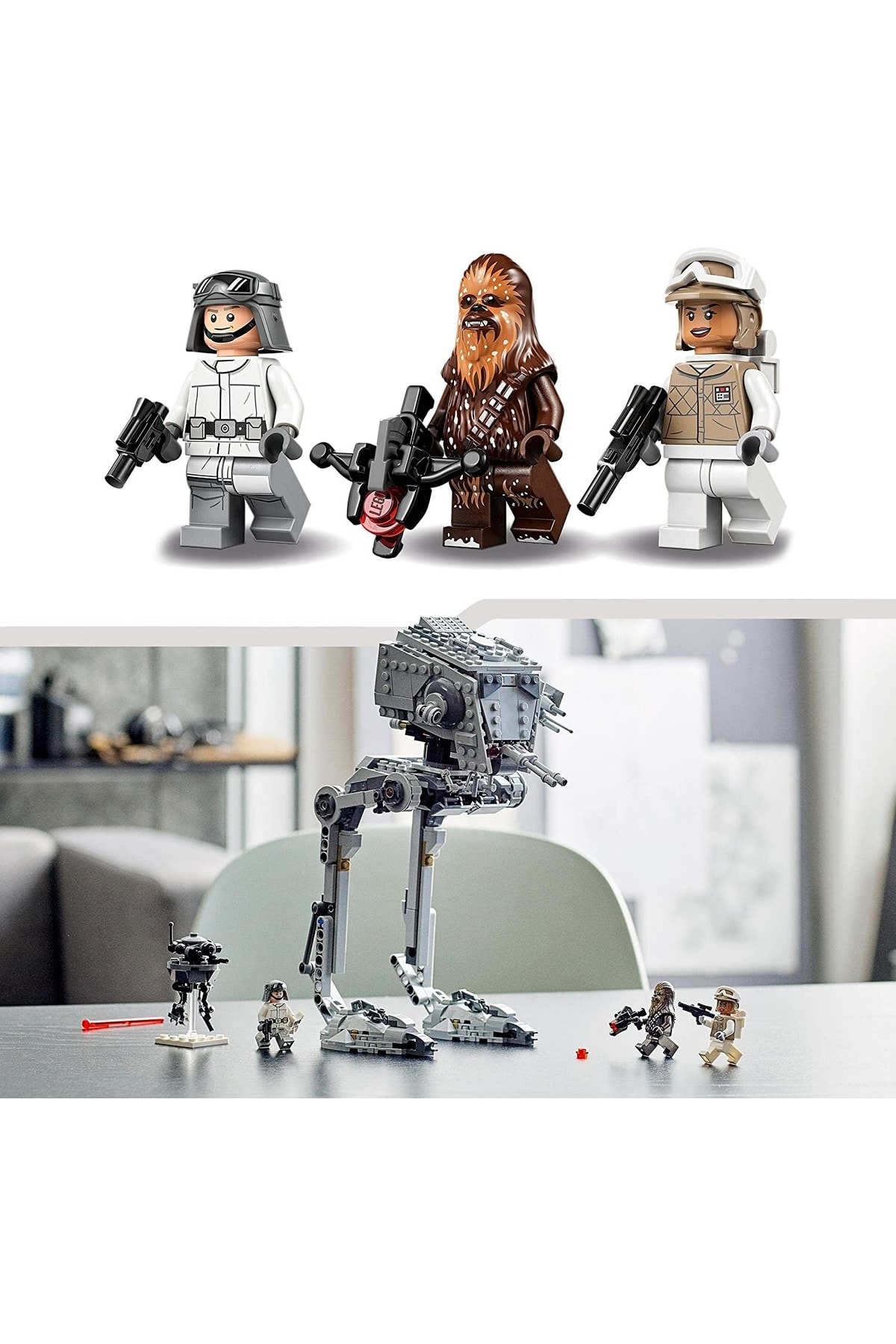 لگو و اسباب بازی های ساخت محور STAR WARS™ HOTH™ AT ST™ 75322 ست ساختمان برای کودکان 9 سال به بالا 586 قطعه از ترکیه LEGO