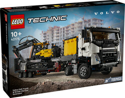 مجموعه ساختنی کامیون Volvo FMX و بیل مکانیکی برقی EC230 لگو LEGO تکنیک Technic مدل 42175، ۲۲۷۴ قطعه