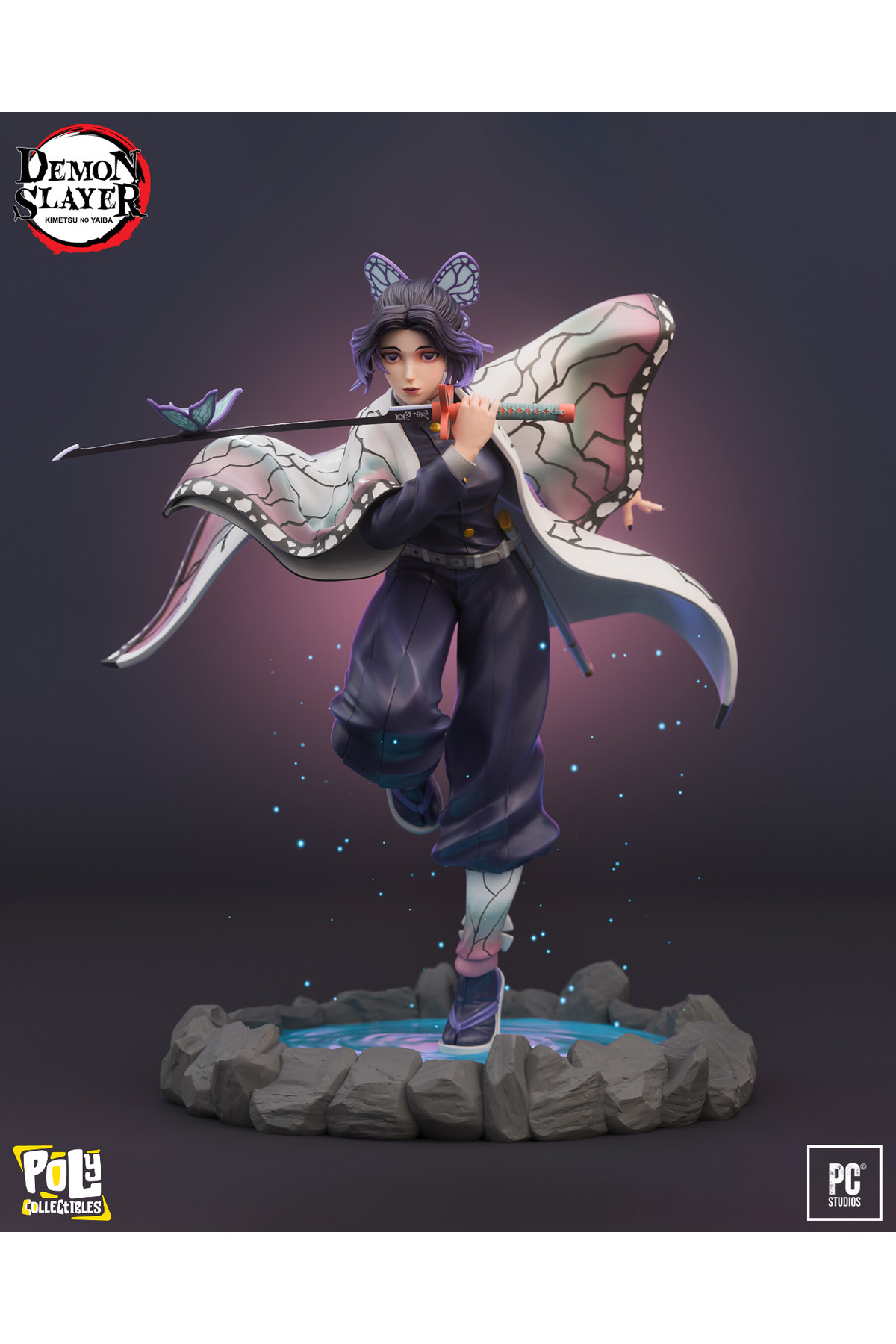 فیگور شینوبو کوچو (Demon Slayer) Poly Collectibles