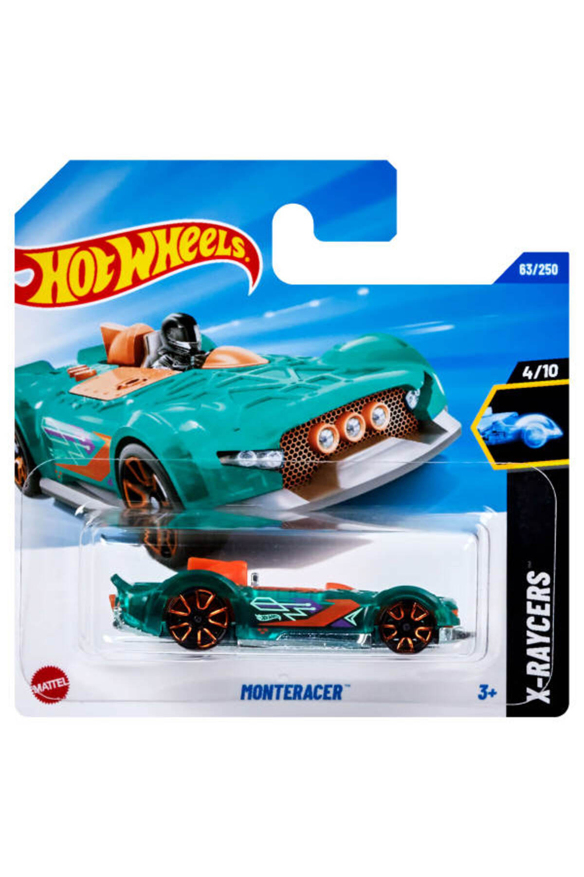 ماشین اسباب بازی تک MONTERACER HYX86 از ترکیه HOT WHEELS