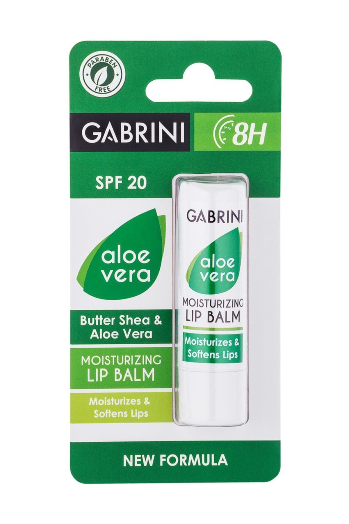 کرم لب و اسکراب مراقبت از آلوئه ورا 20SPF Gabrini