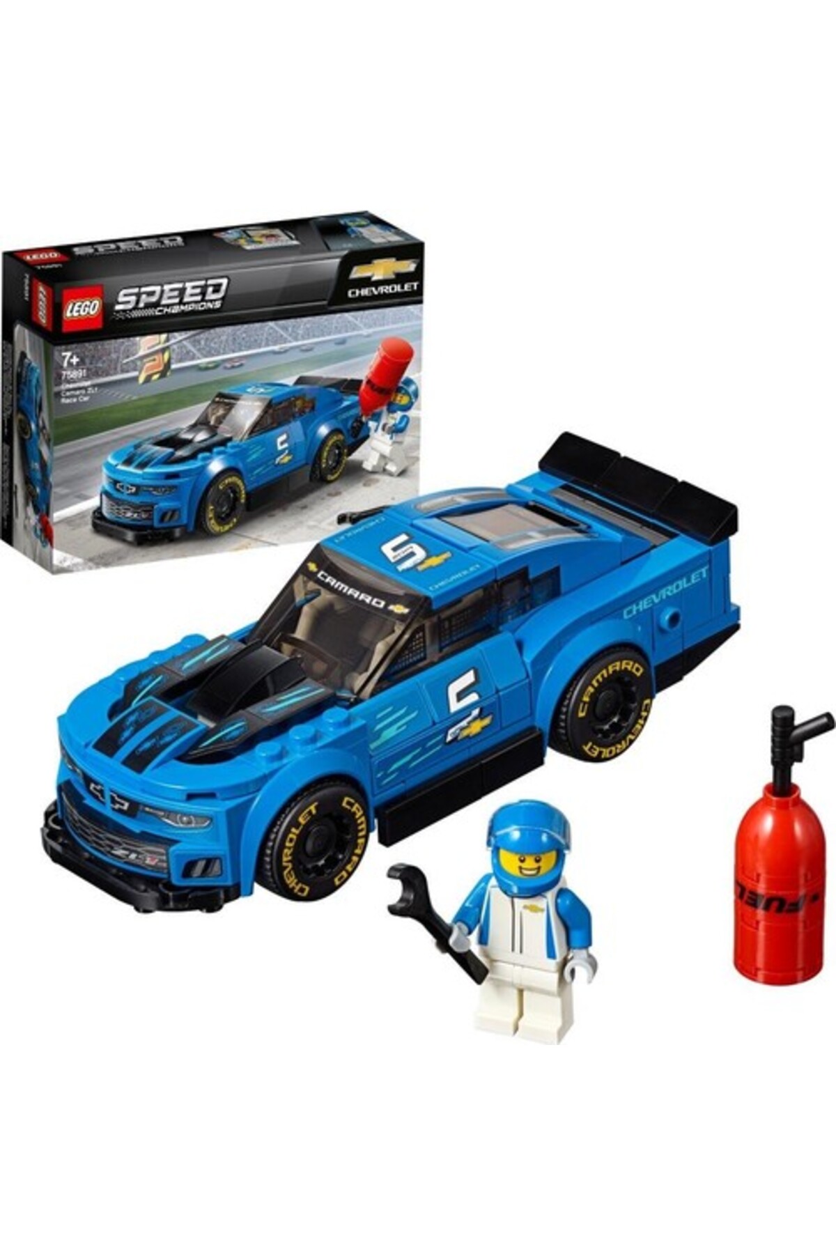 لگو و اسباب بازی های ساخت محور ماشین مسابقه اسپید قهرمانان 75891 شورلت کامارو ZL1 اورجینال LEGO