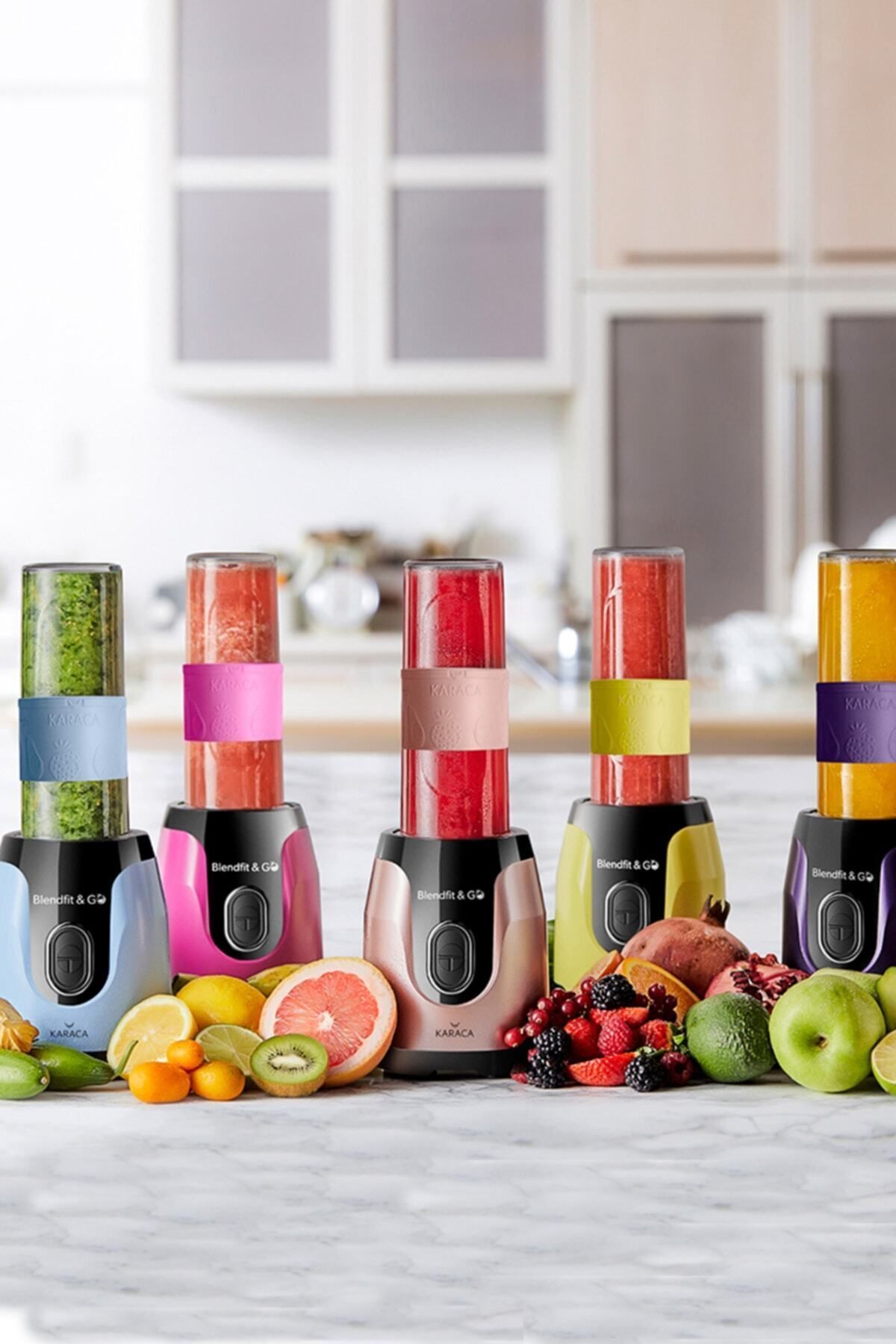 مخلوط کن شخصی اسموتی BLENDFIT GO PERSONAL BLENDER GREEN PINE اورجینال Karaca