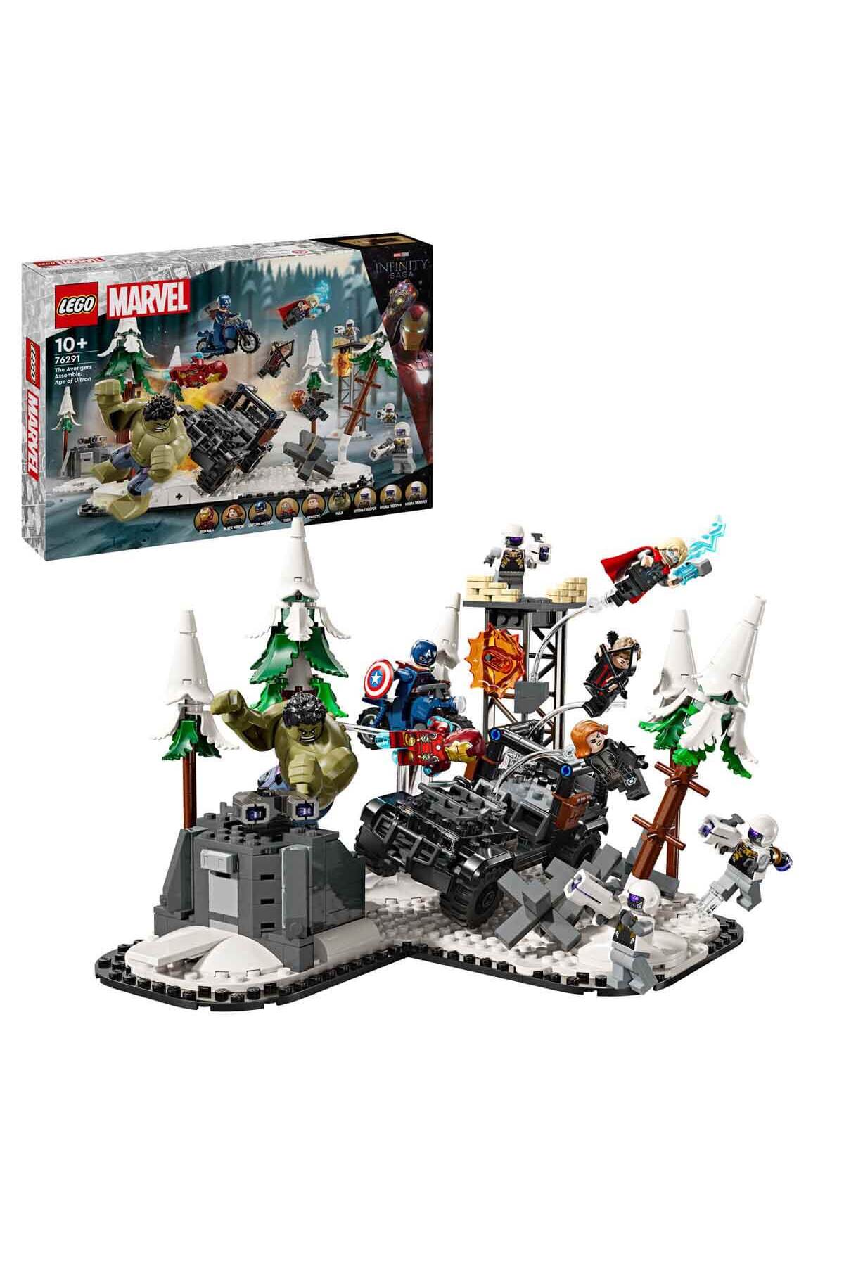 لگو و اسباب بازی های ساخت محور MARVEL ASSEMBLE: AGE OF ULTRON 76291 – عاشقان ابرقهرمان 10 سال به بالا؟ از ترکیه LEGO