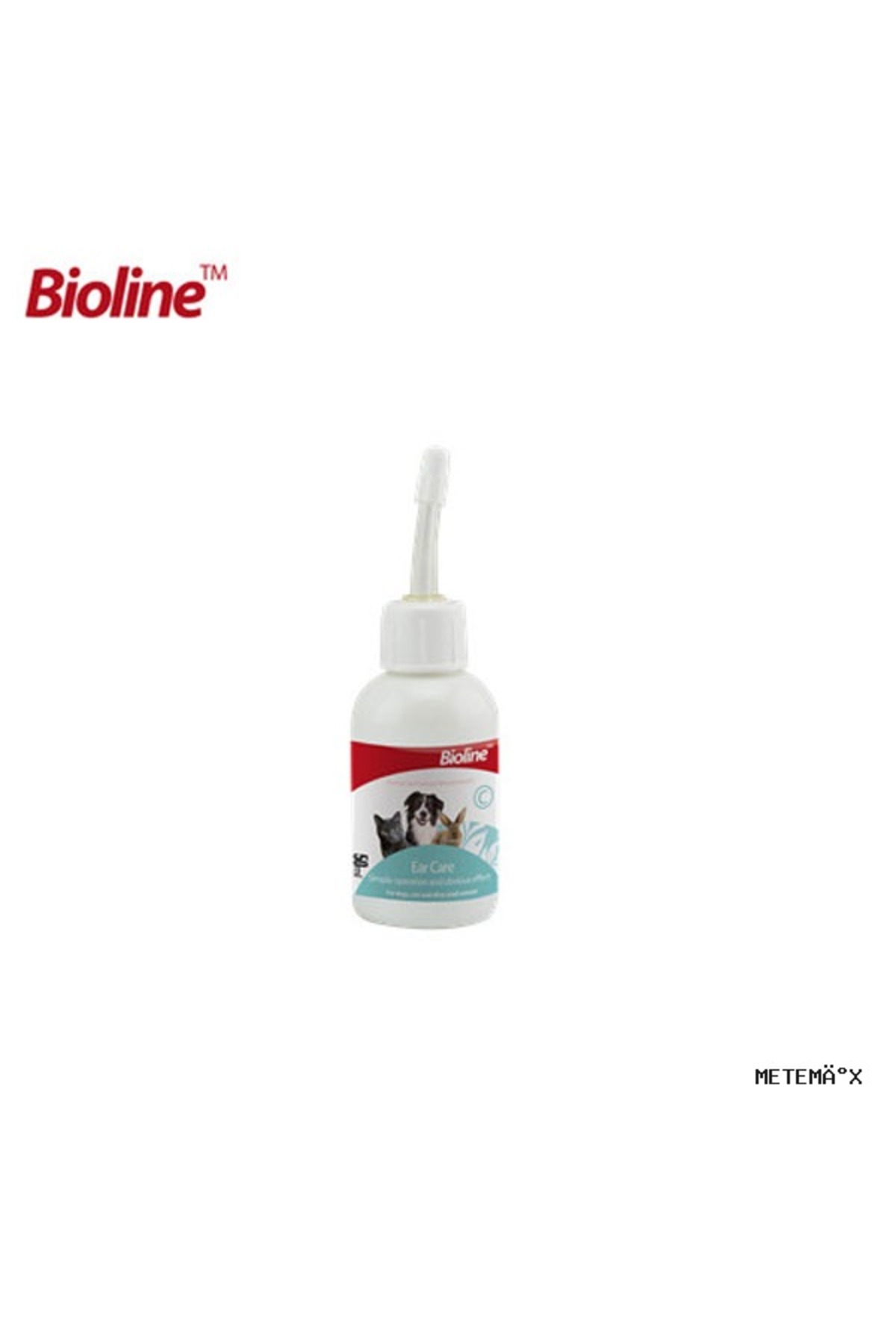 لوسیون پاک‌کننده گوش سگ بایولاین Bioline METEMIX، ۵۰ میلی‌لیتر