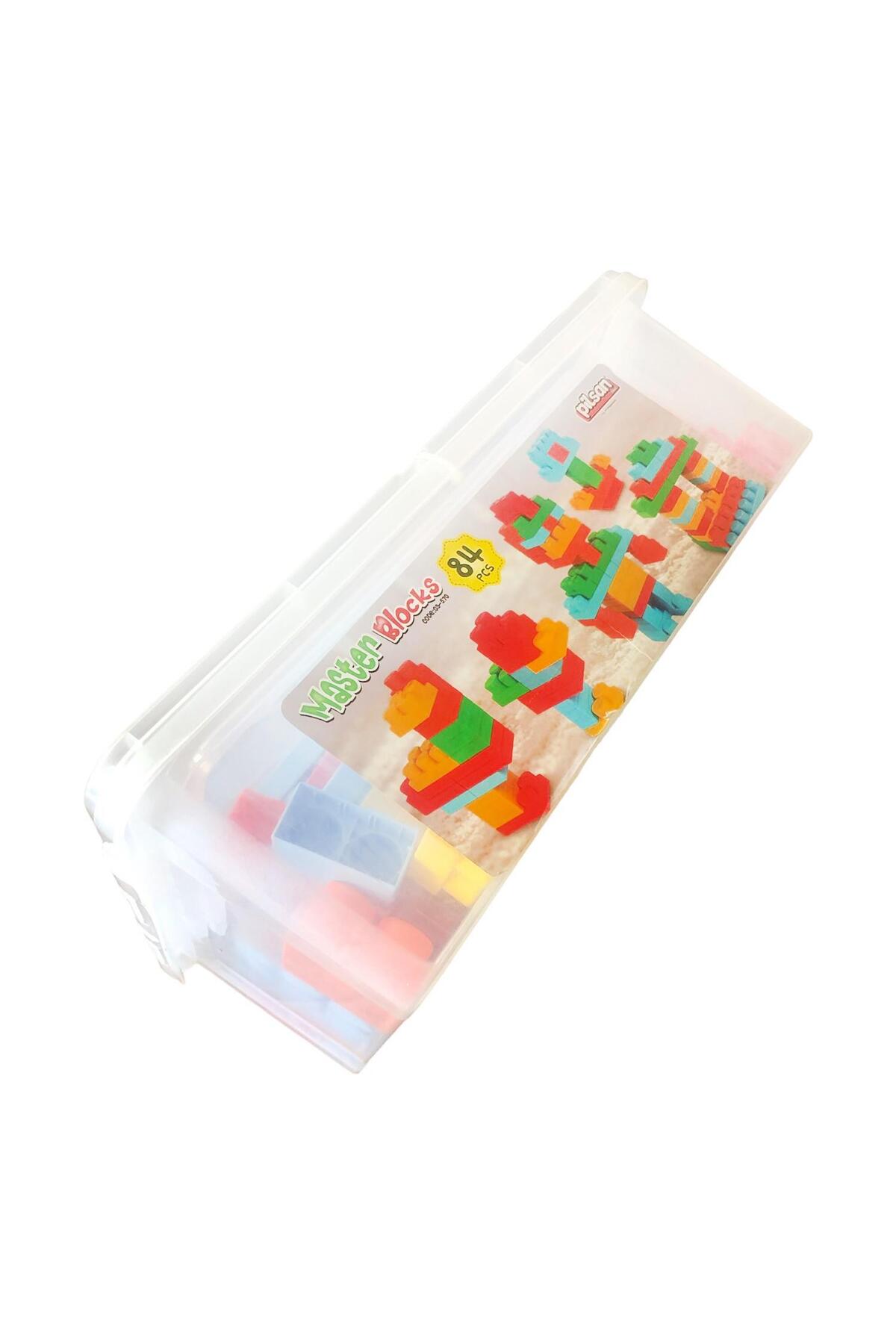 لگو و اسباب بازی های ساخت محور PILSAN MASTER BLOCKS 84 PIECES از ترکیه PİLSAN