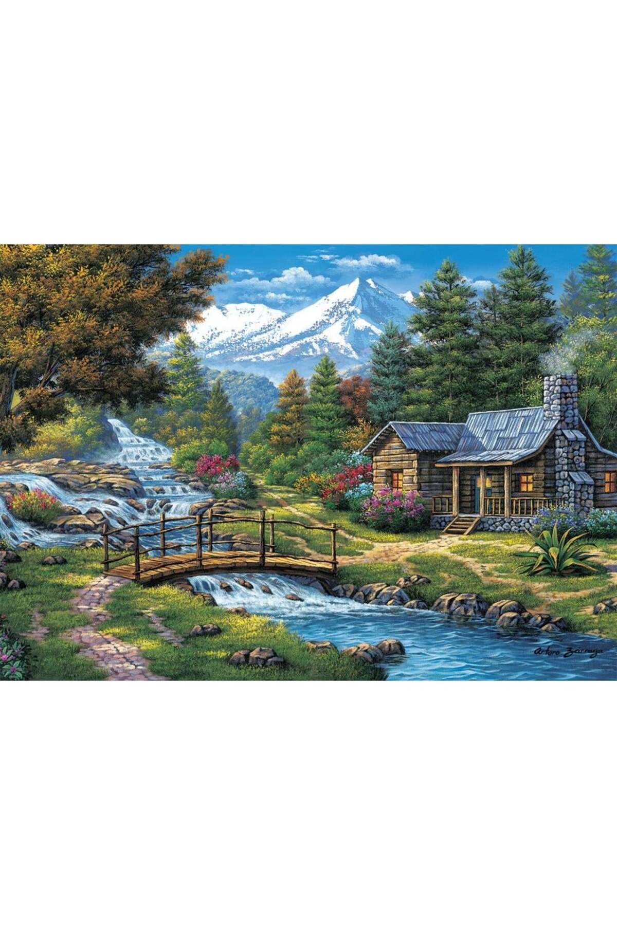 پازل 2000 قطعه دو آبشار ARTURO ZARRAGA اورجینال ارت Art Puzzle