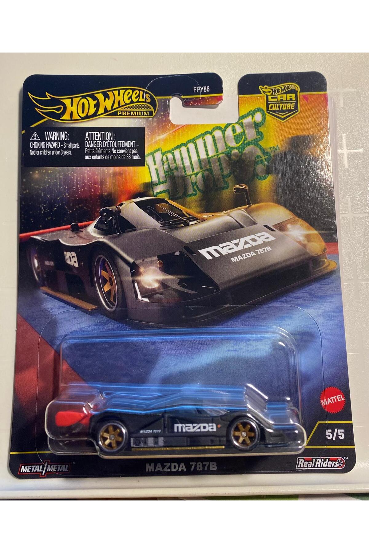 مدل خودرو PREMIUM MAZDA 787B CAR CHORT 5 FBY86 هات ویلز اورجینال HOT WHEELS